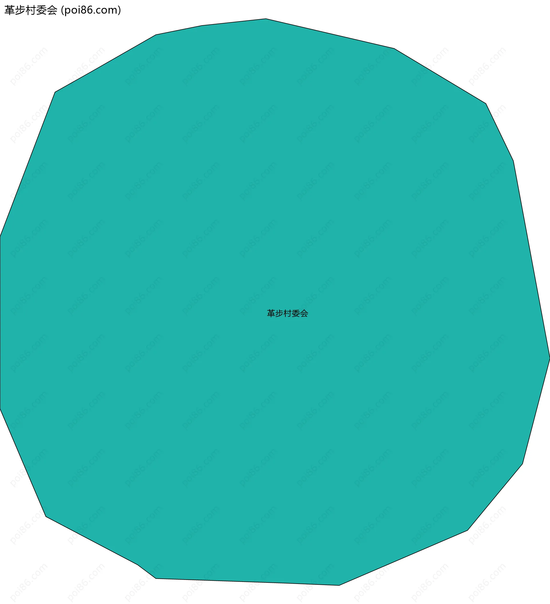 革步村委会边界地图