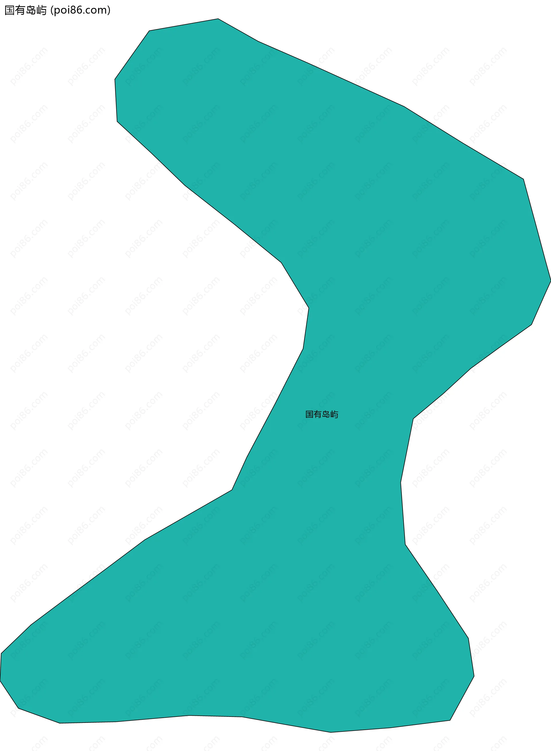 国有岛屿边界地图