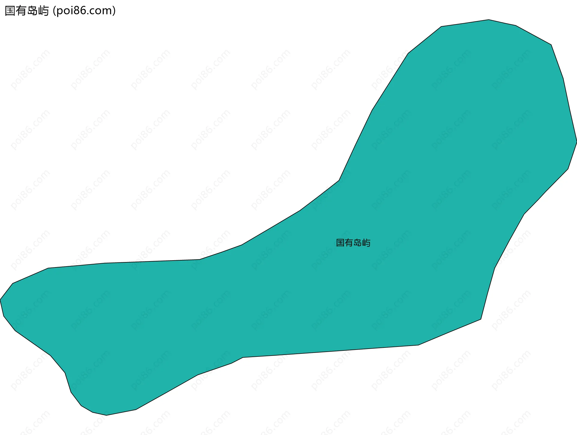 国有岛屿边界地图