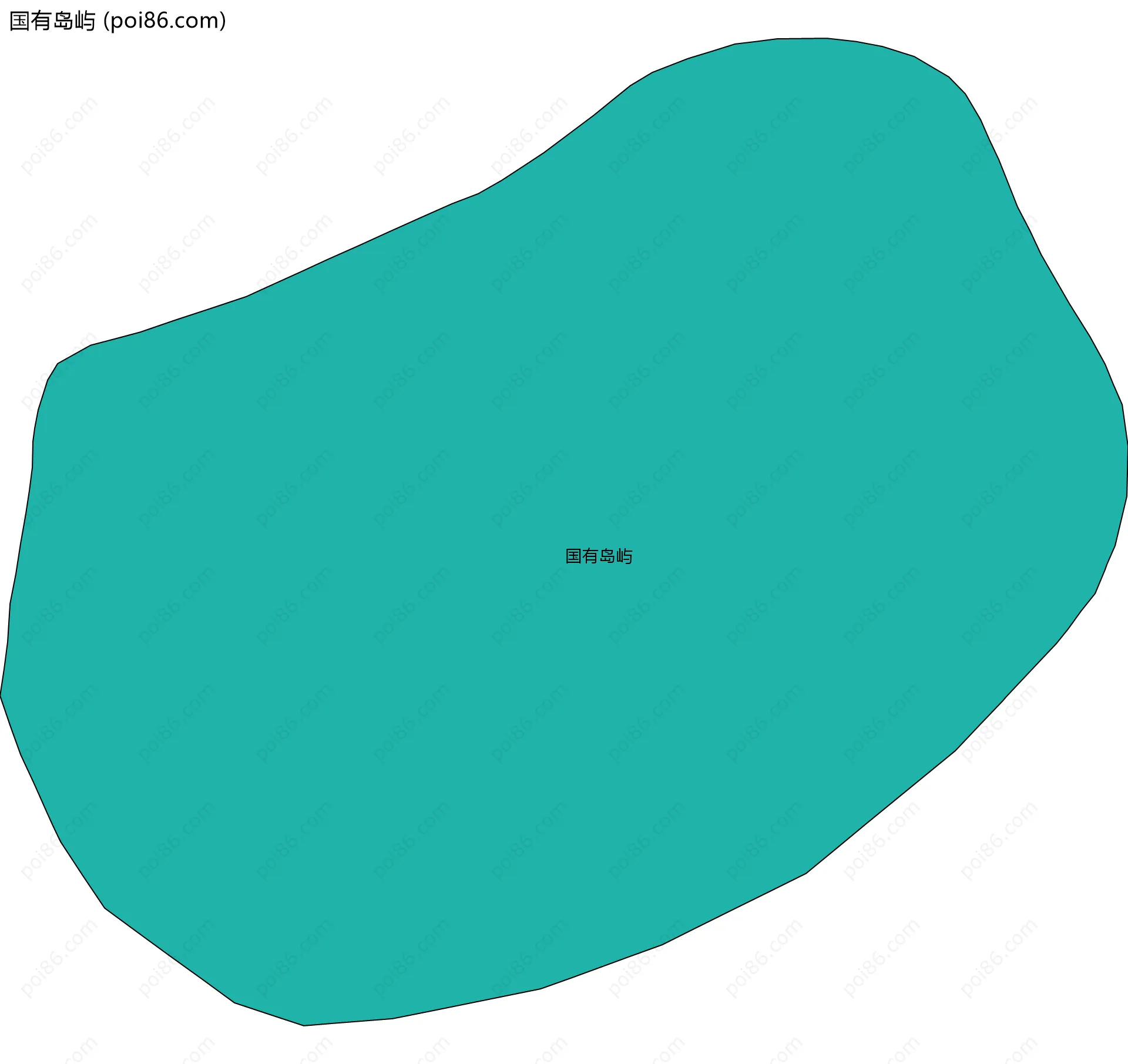 国有岛屿边界地图