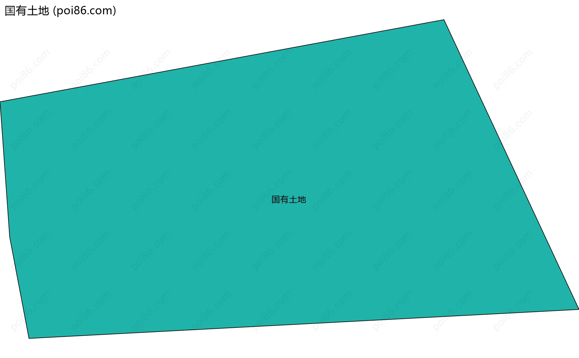 国有土地边界地图