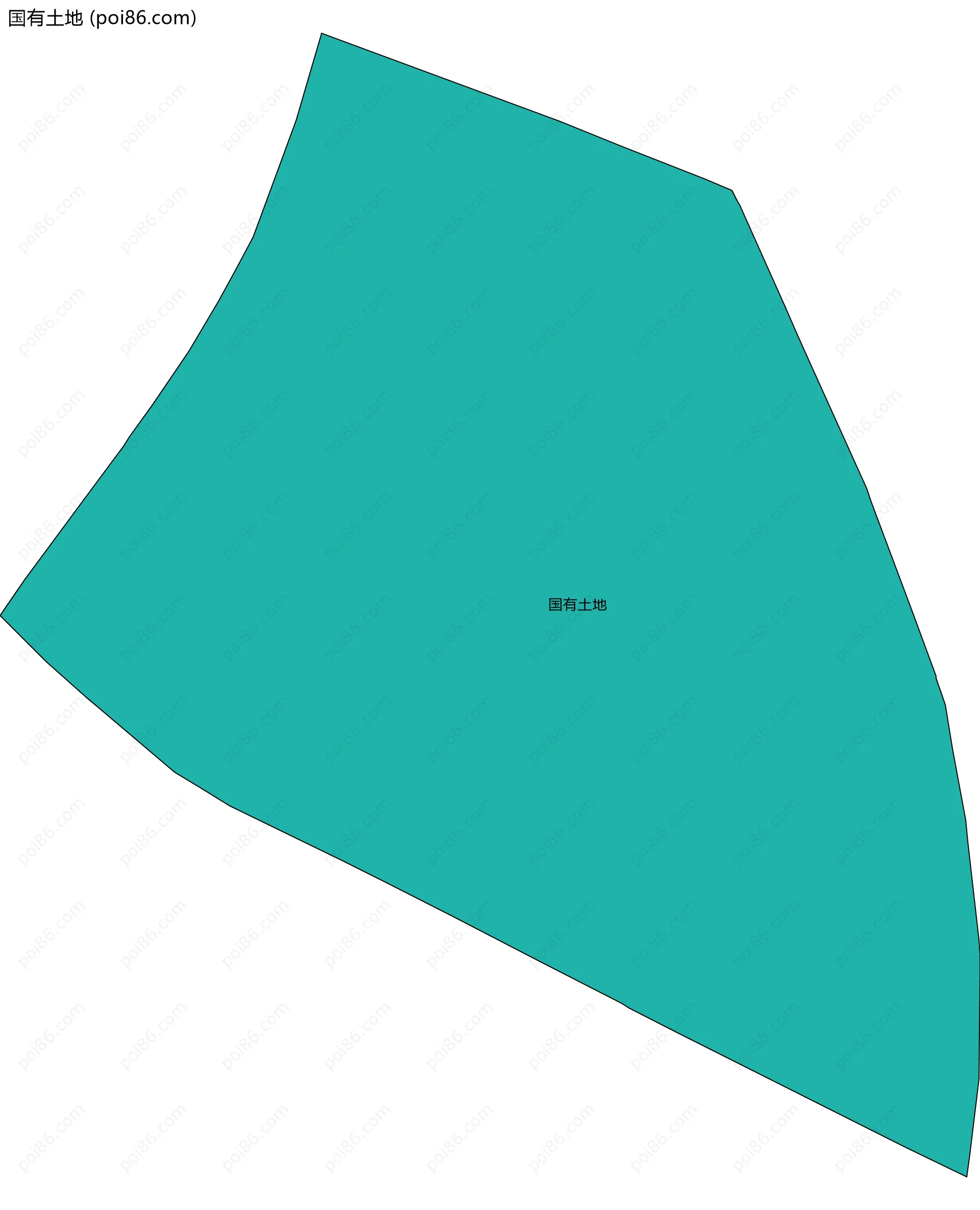 国有土地边界地图