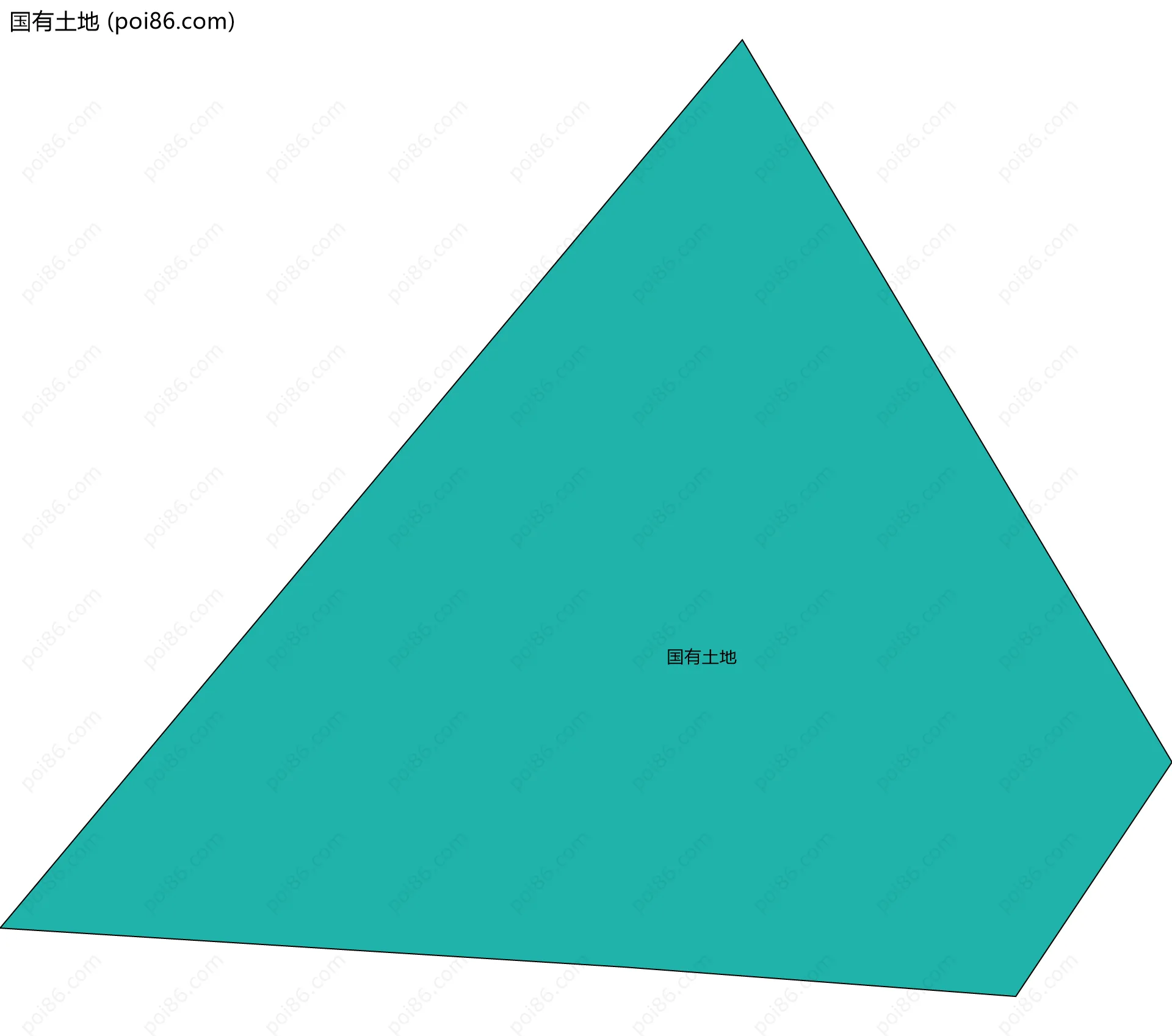 国有土地边界地图