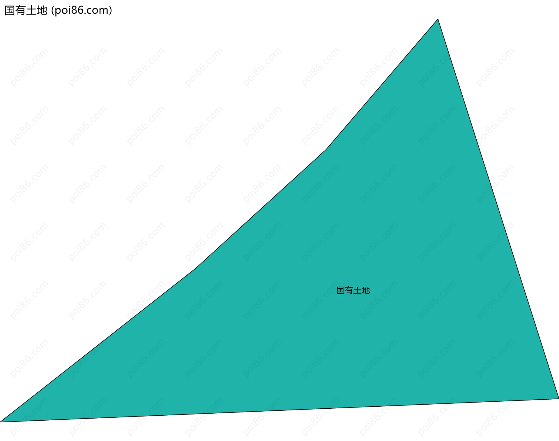 国有土地边界地图