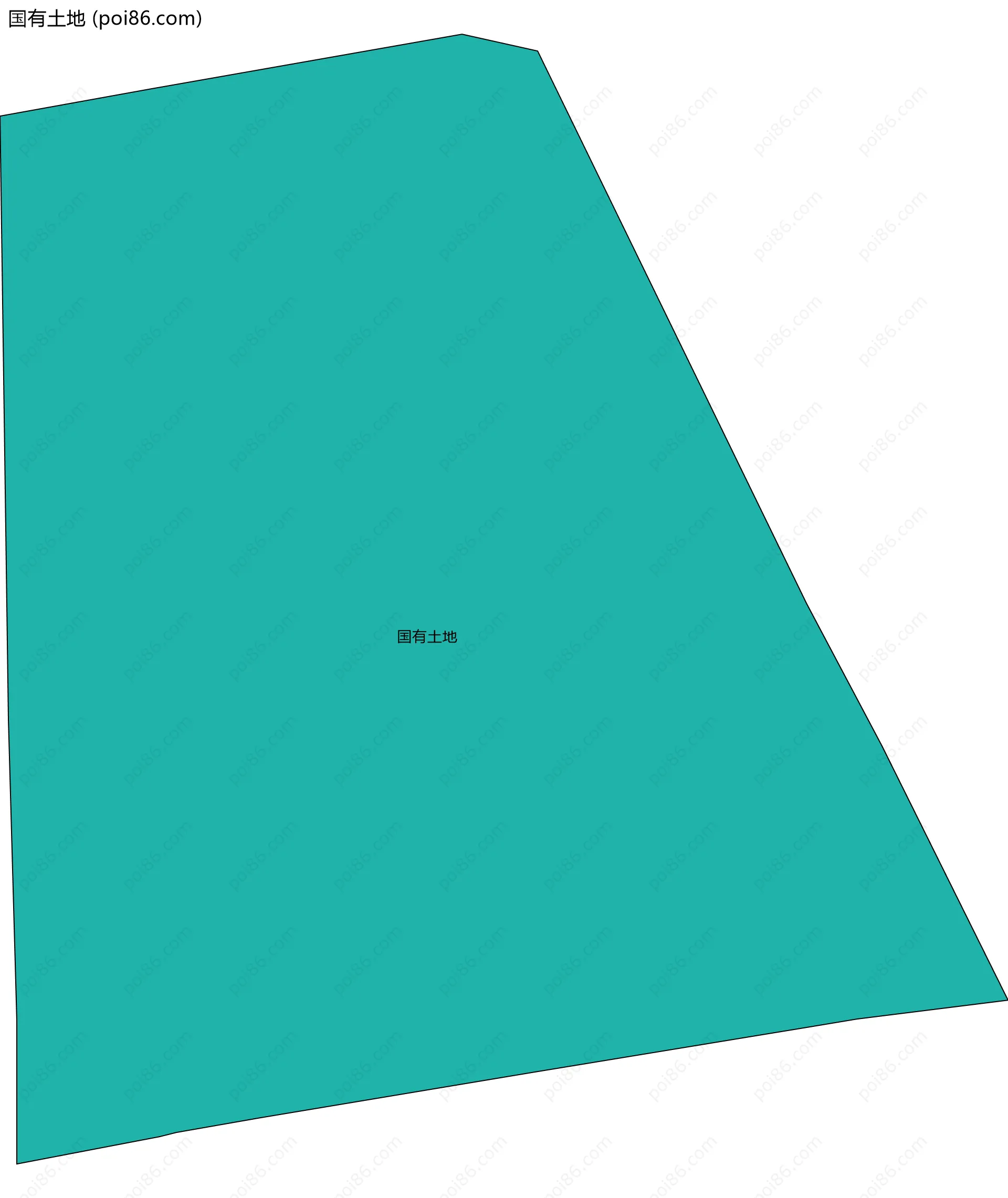 国有土地边界地图