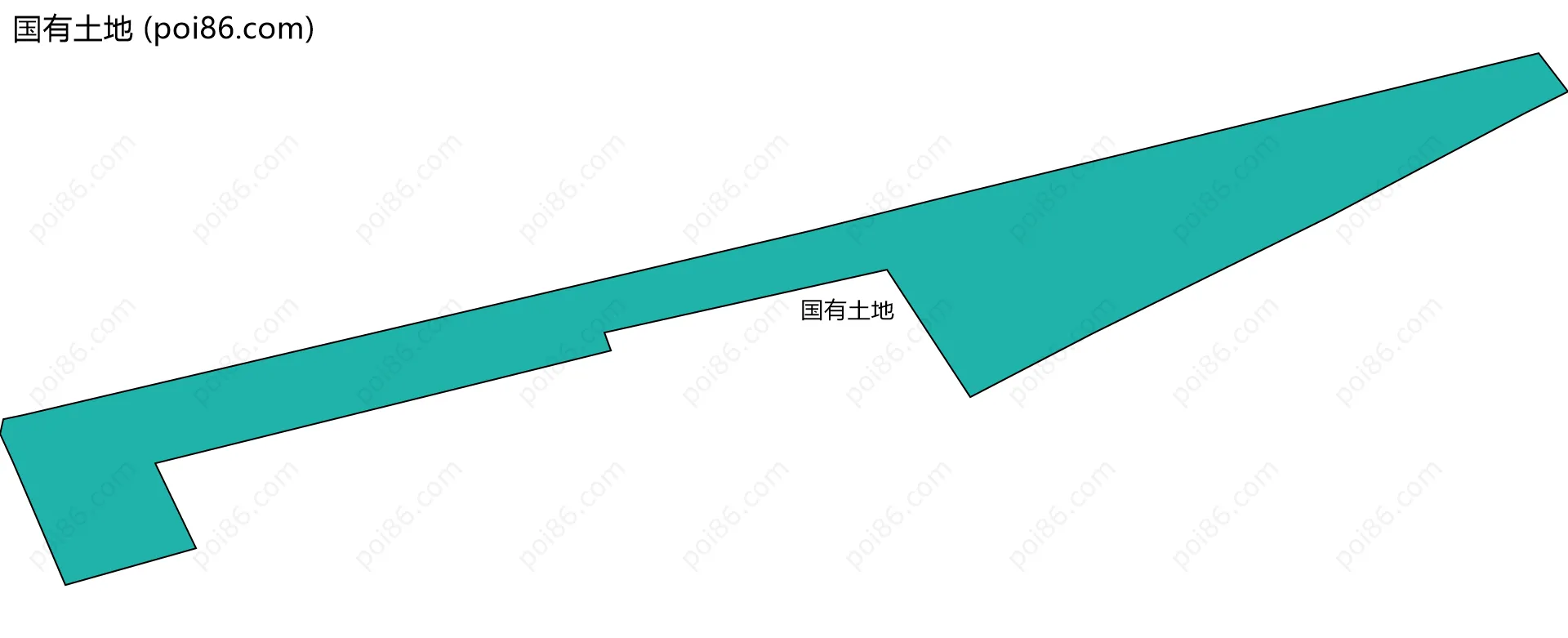 国有土地边界地图