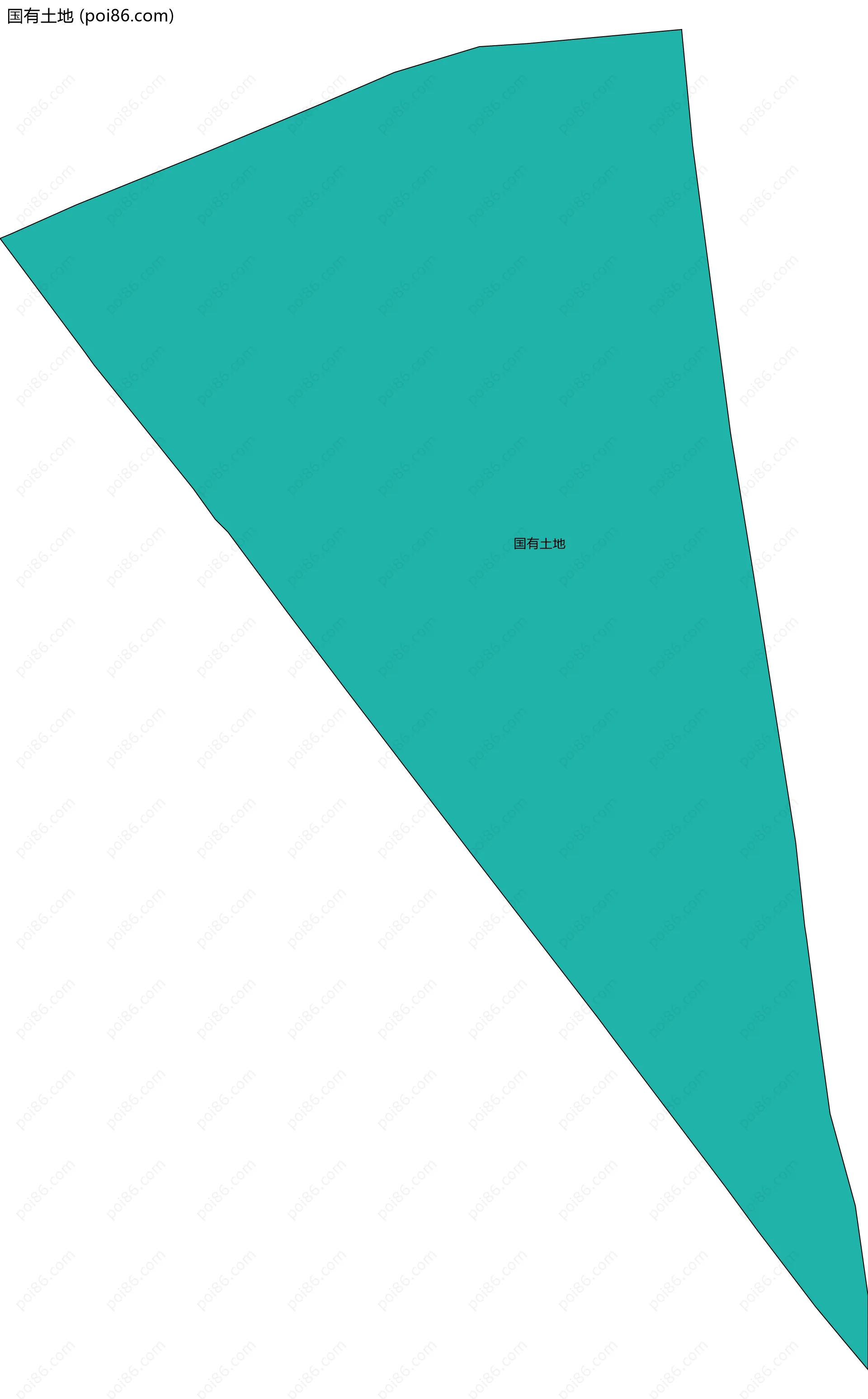 国有土地边界地图