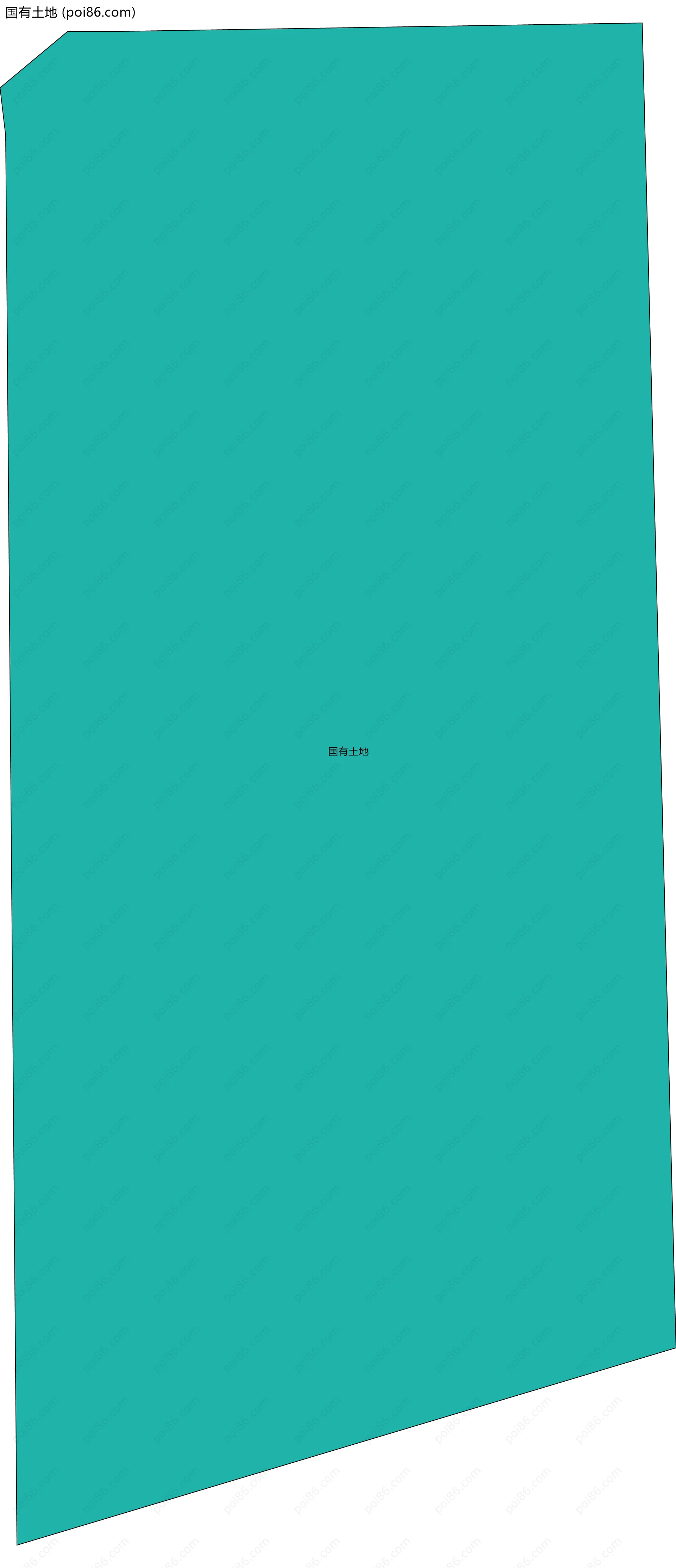 国有土地边界地图