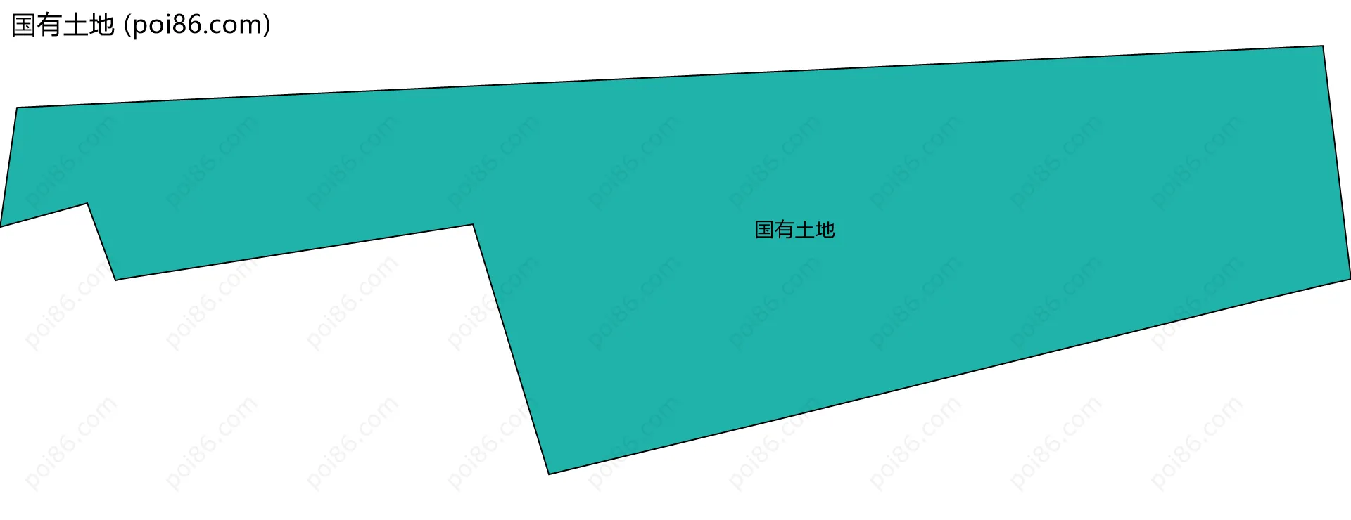 国有土地边界地图