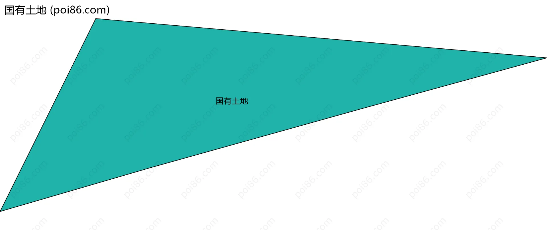 国有土地边界地图