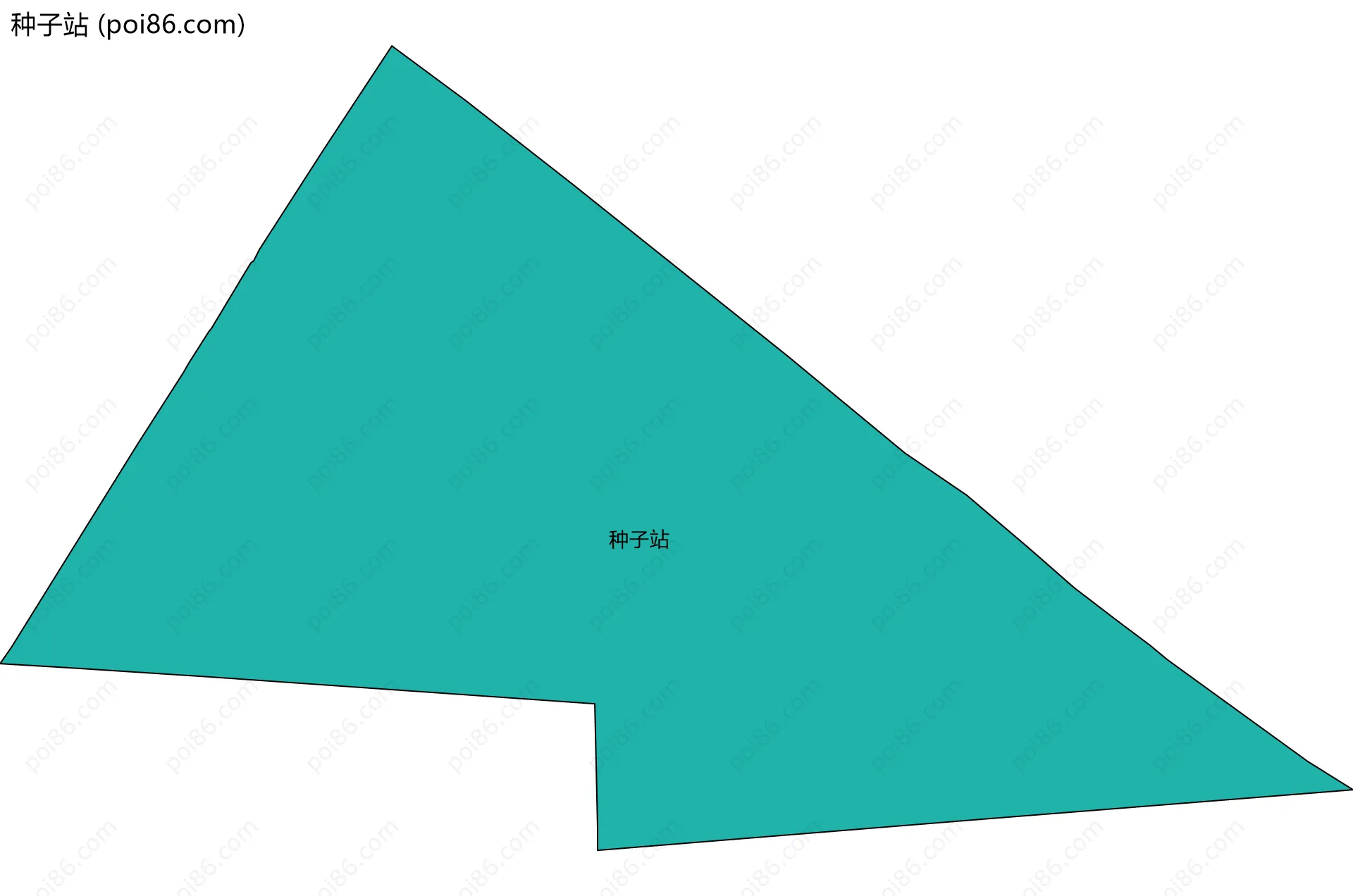 种子站边界地图