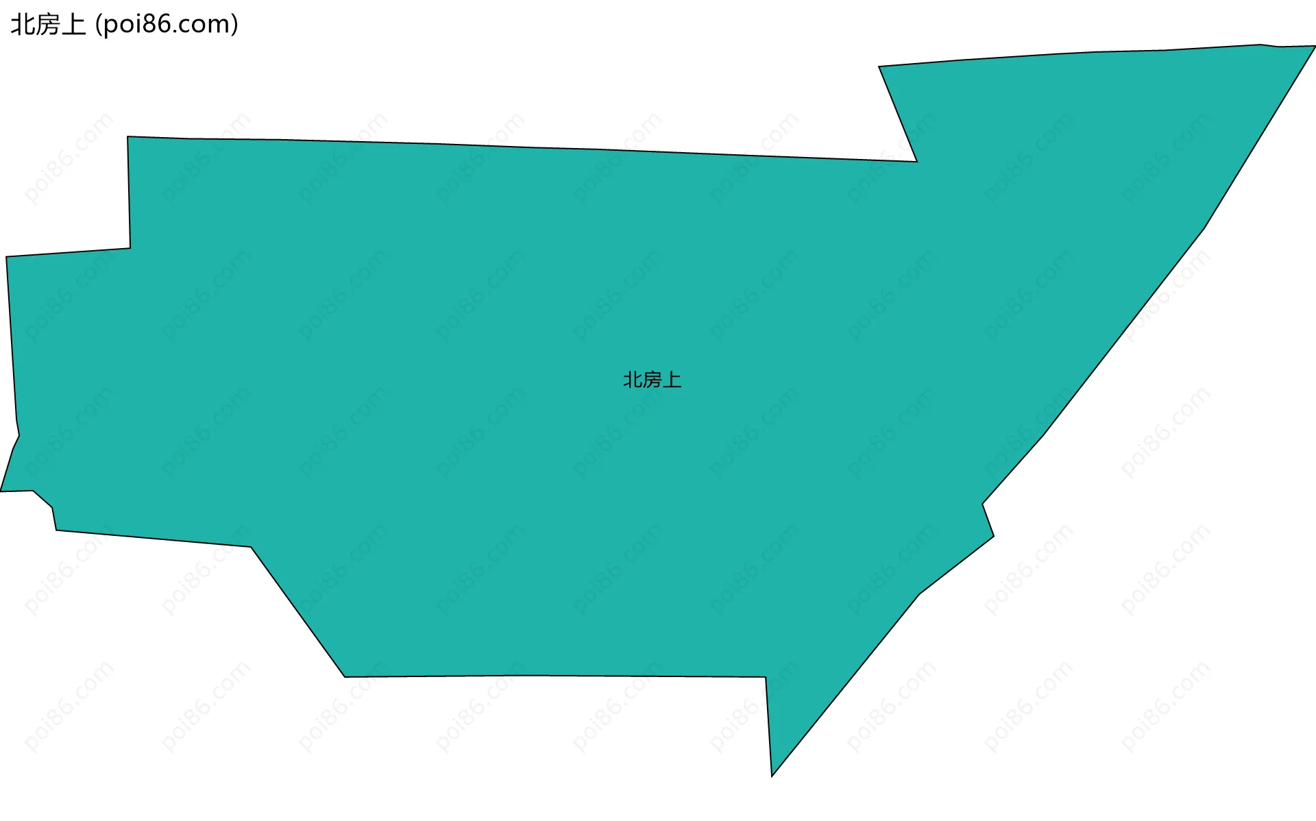 北房上边界地图