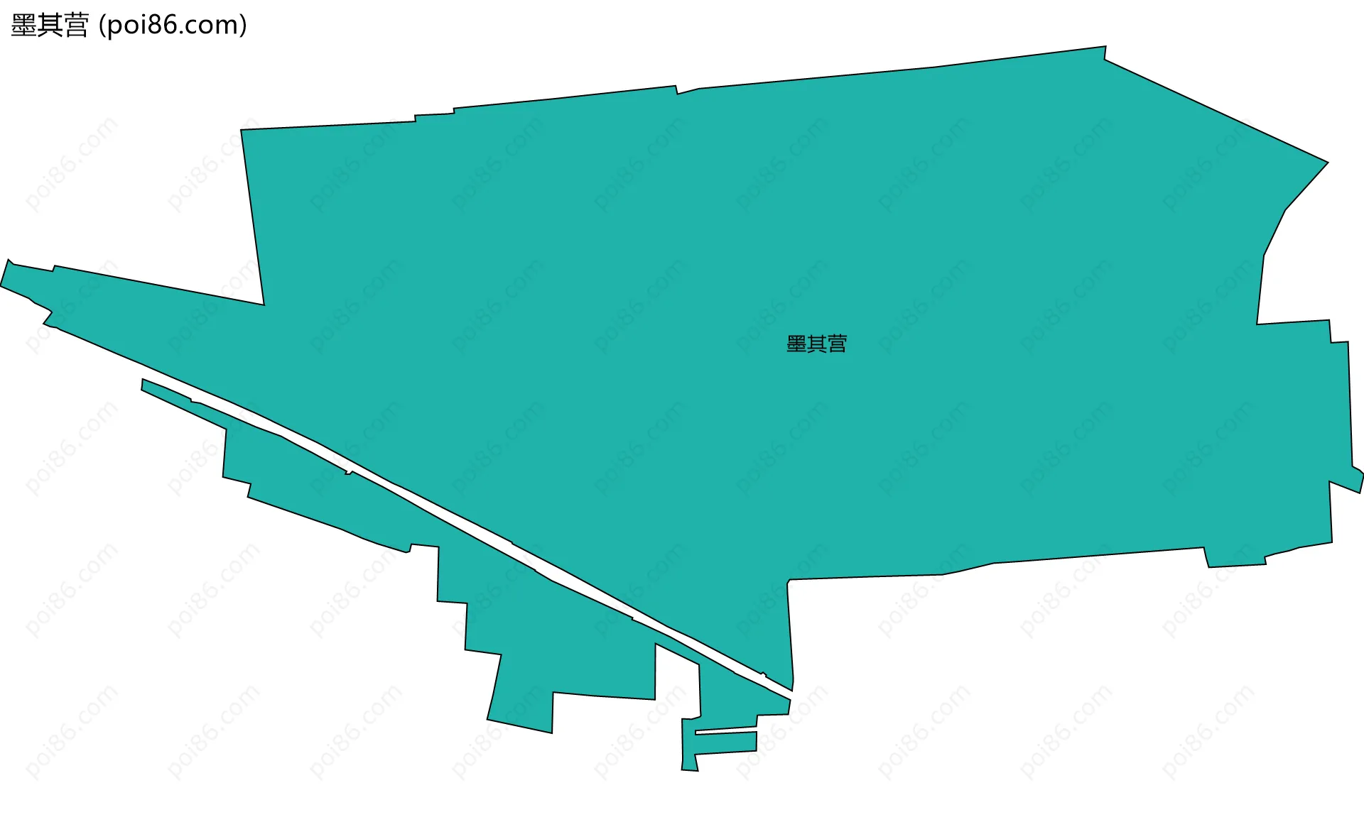 墨其营边界地图