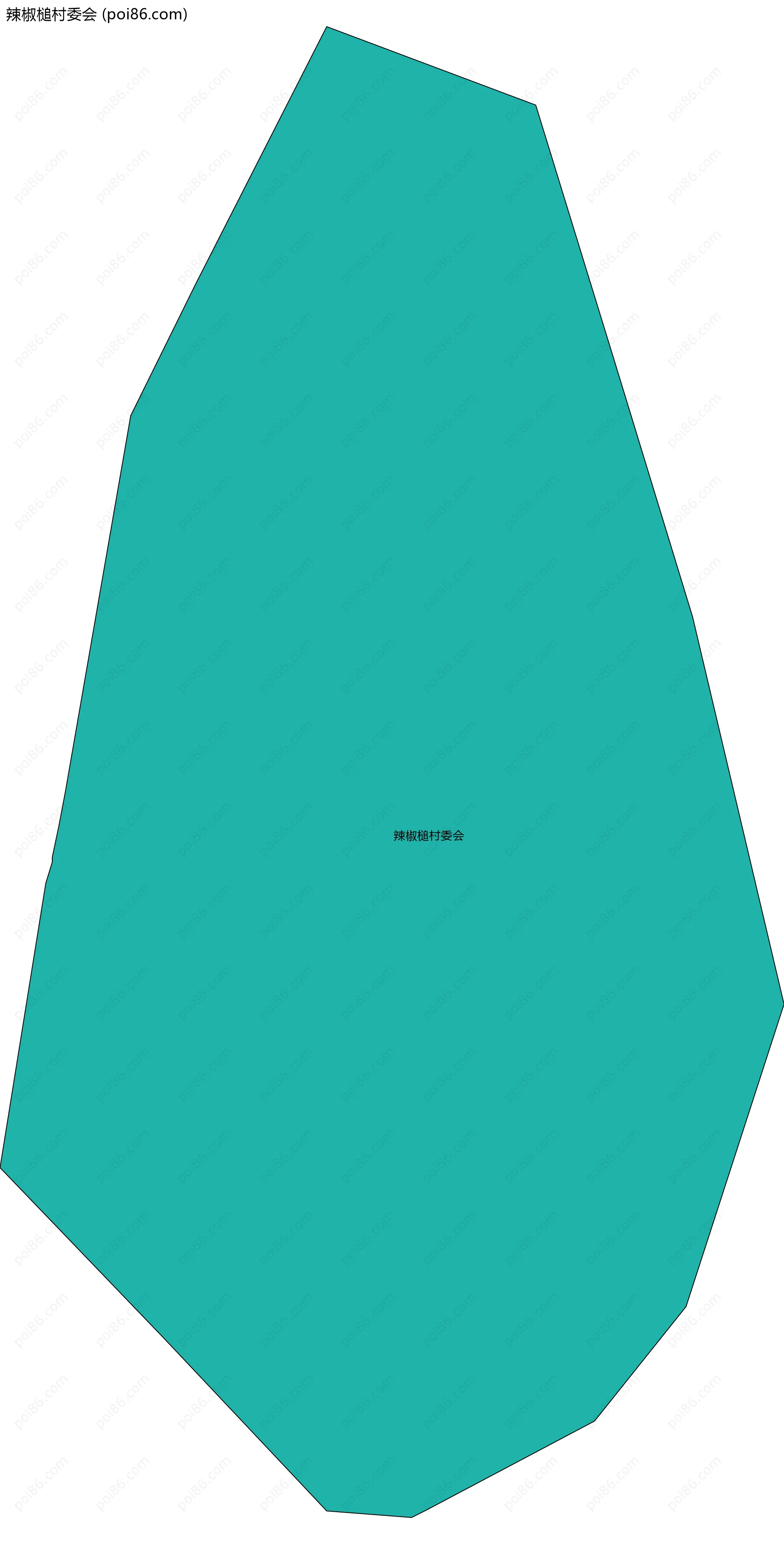 辣椒槌村委会边界地图