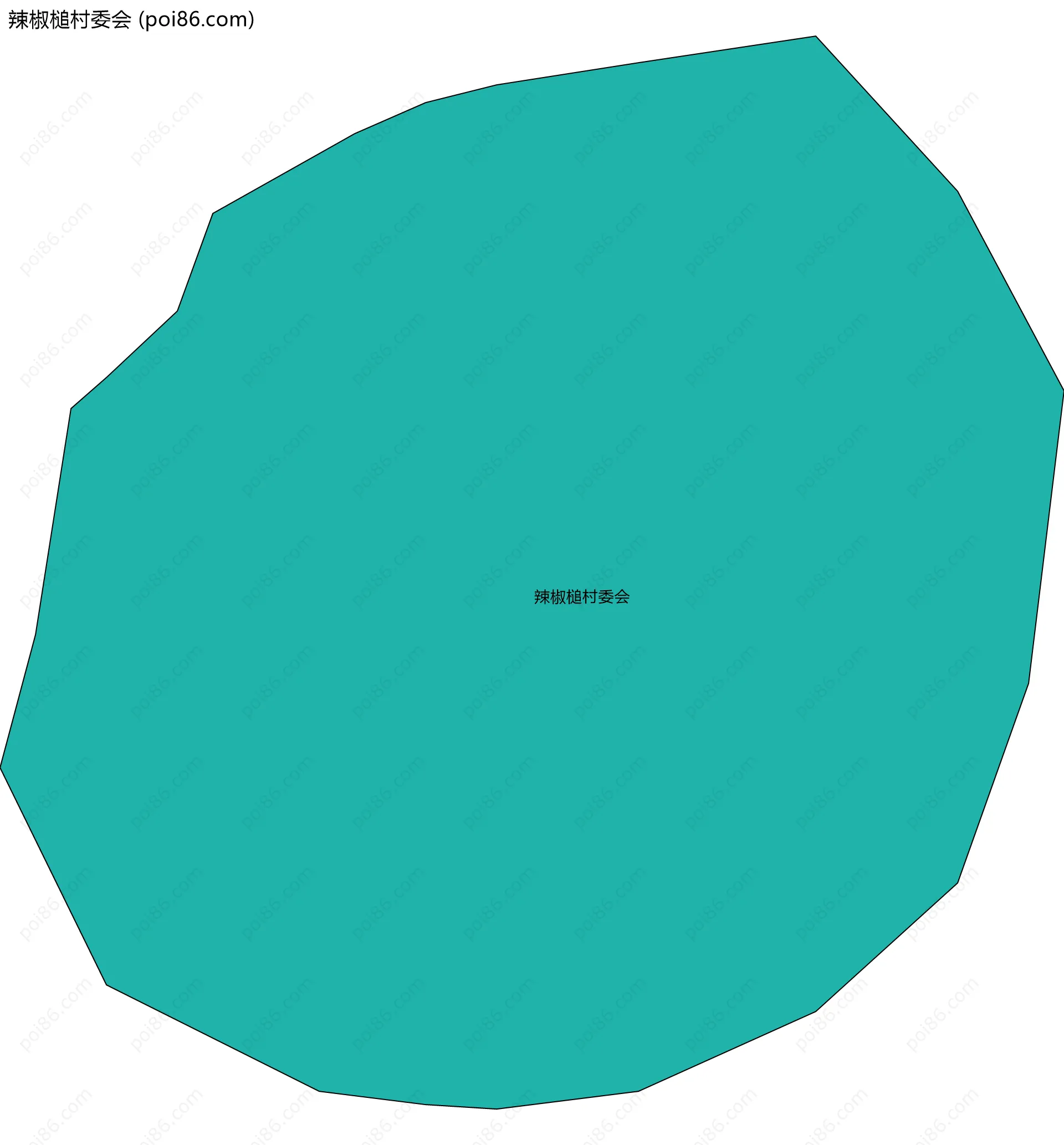 辣椒槌村委会边界地图