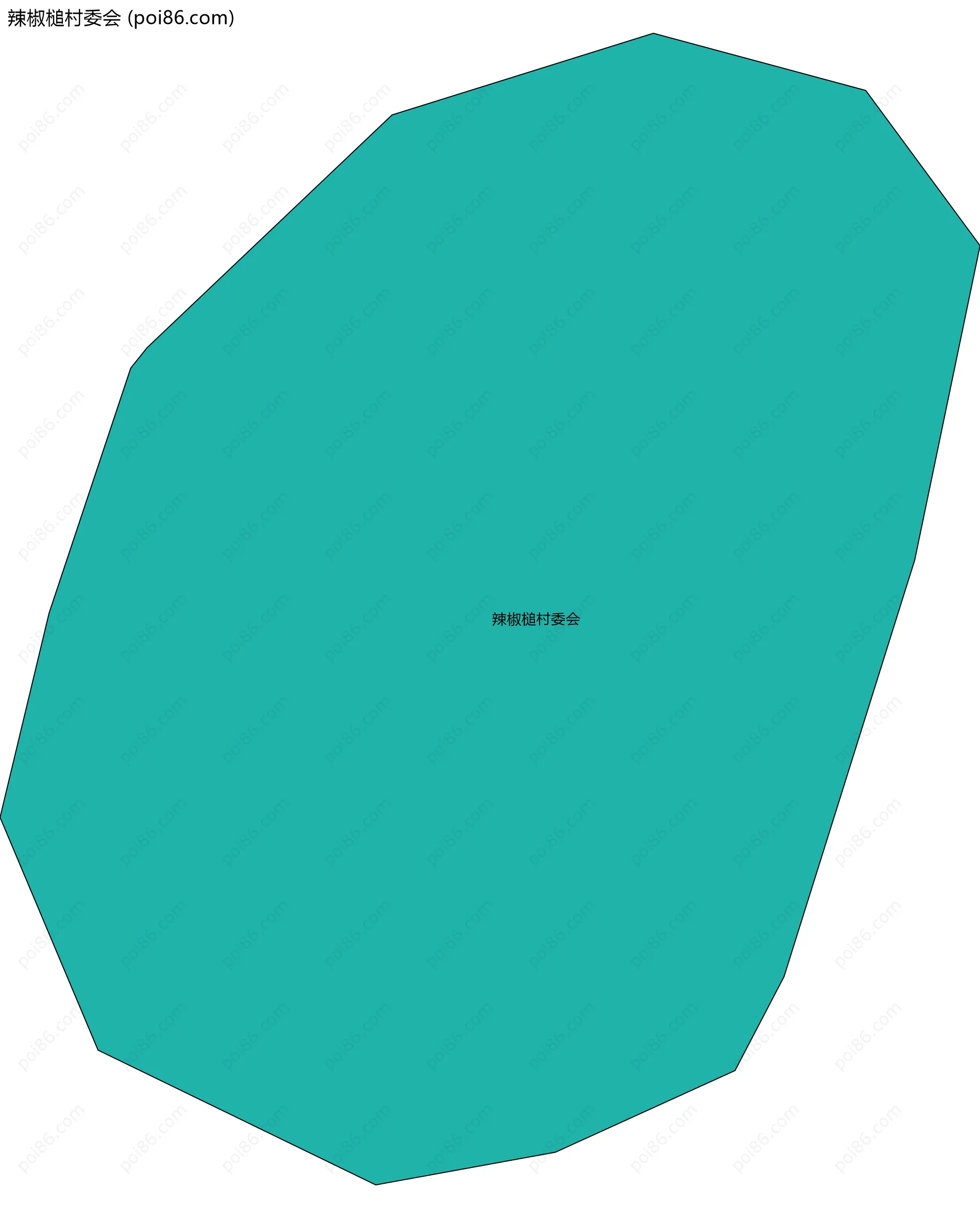 辣椒槌村委会边界地图