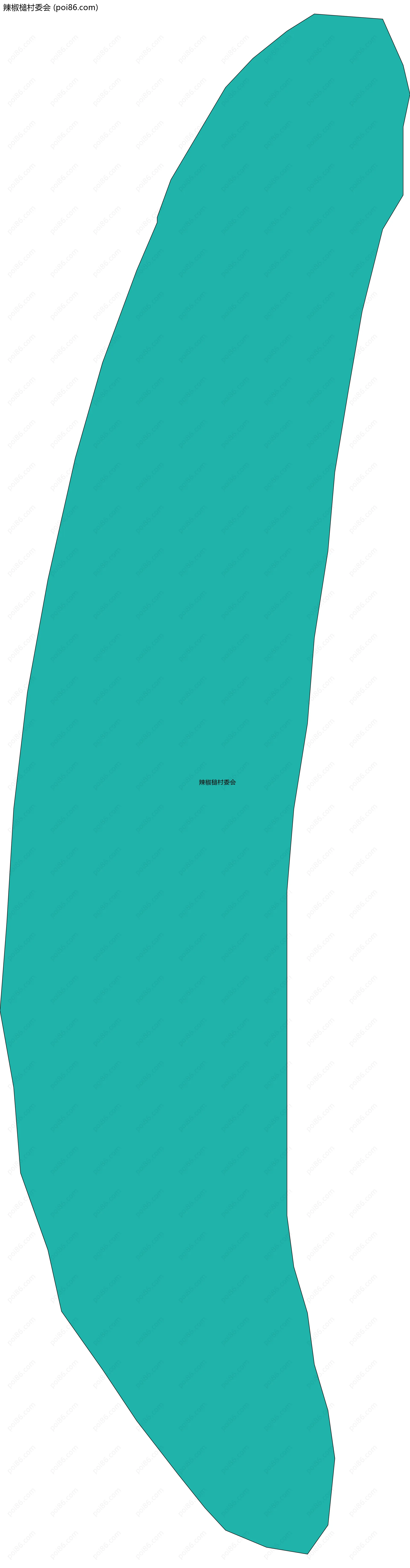 辣椒槌村委会边界地图