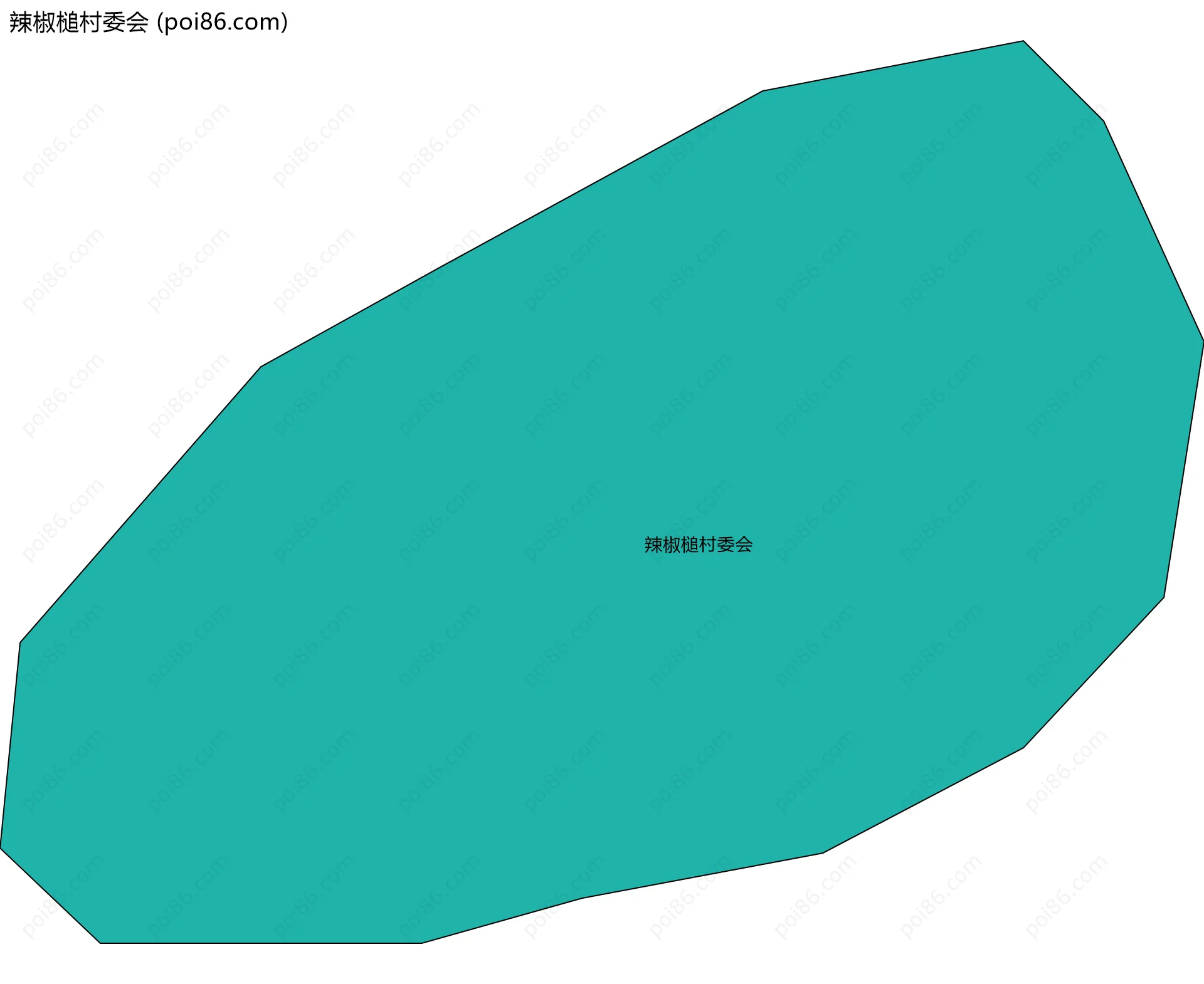 辣椒槌村委会边界地图