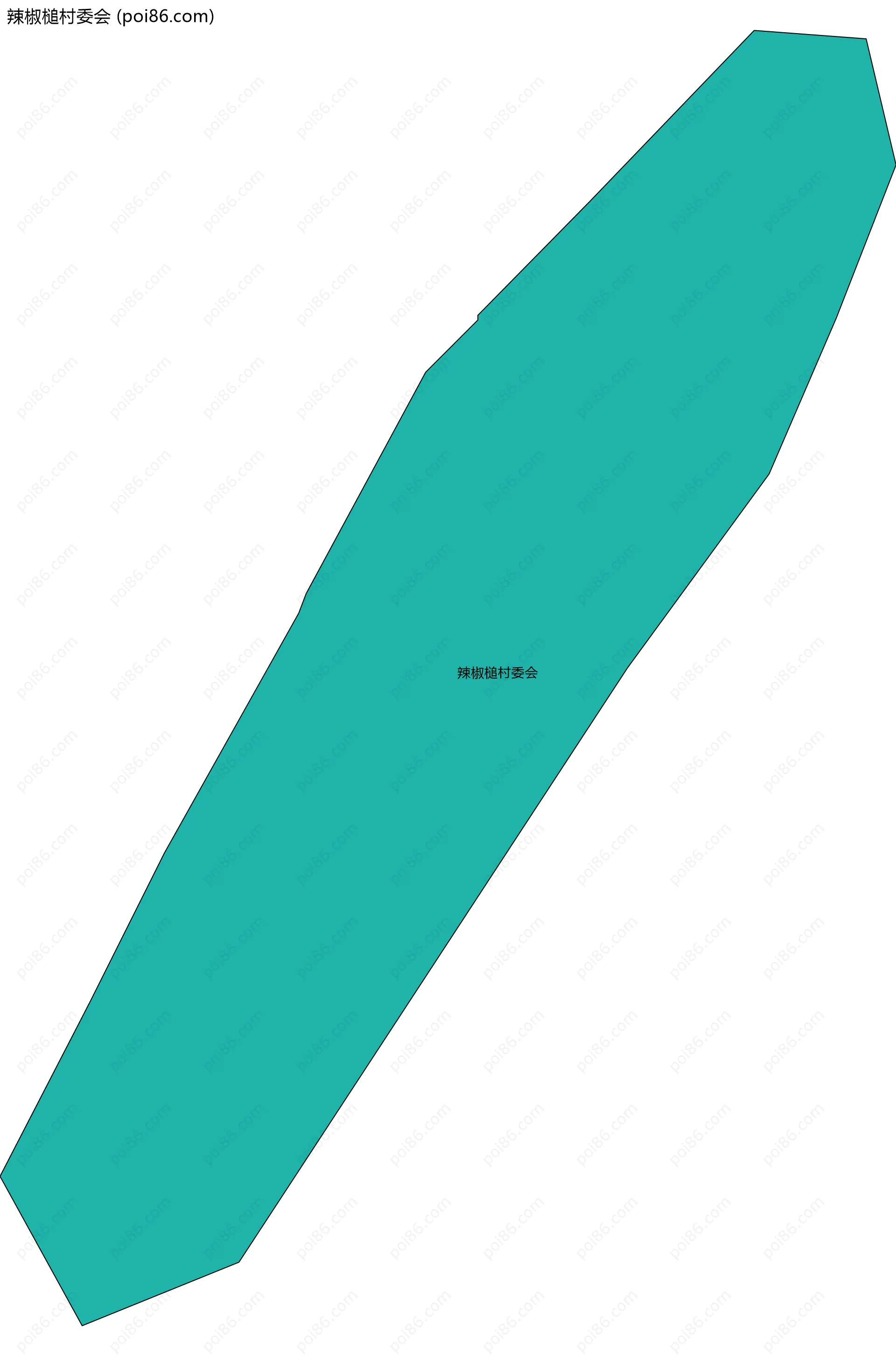 辣椒槌村委会边界地图