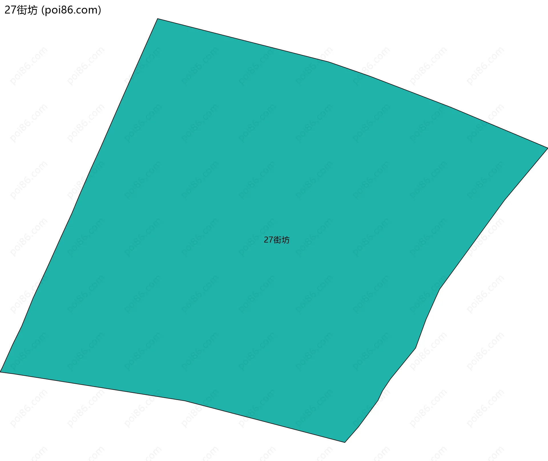 27街坊边界地图
