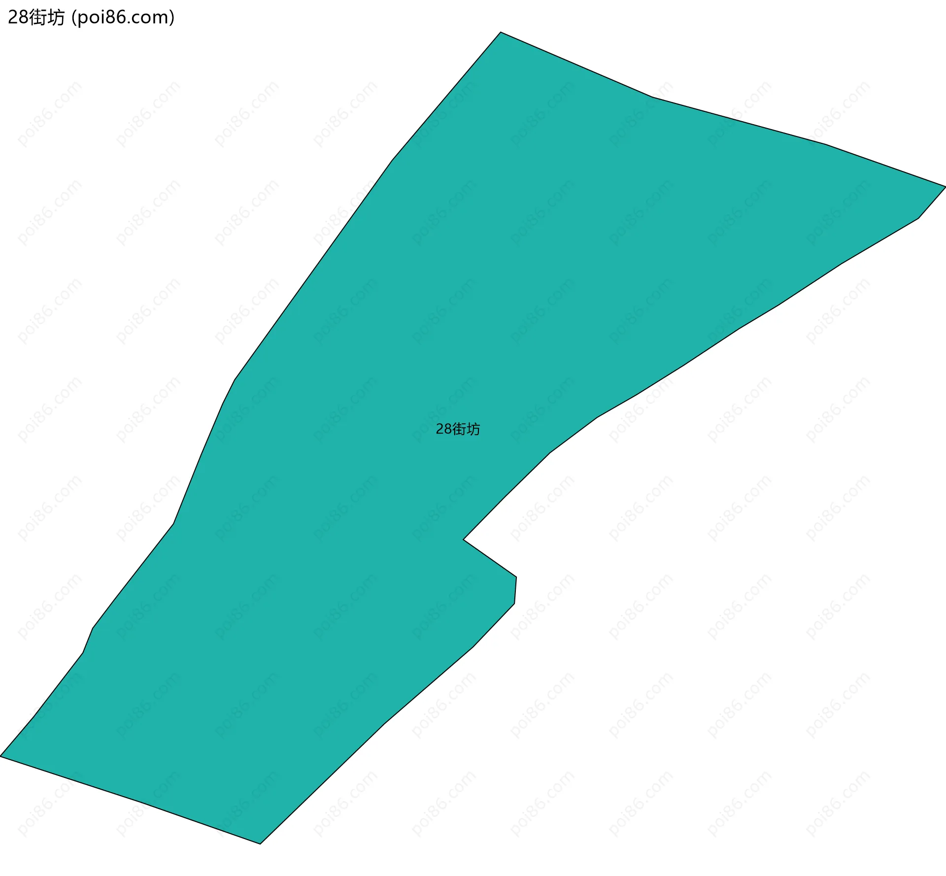28街坊边界地图