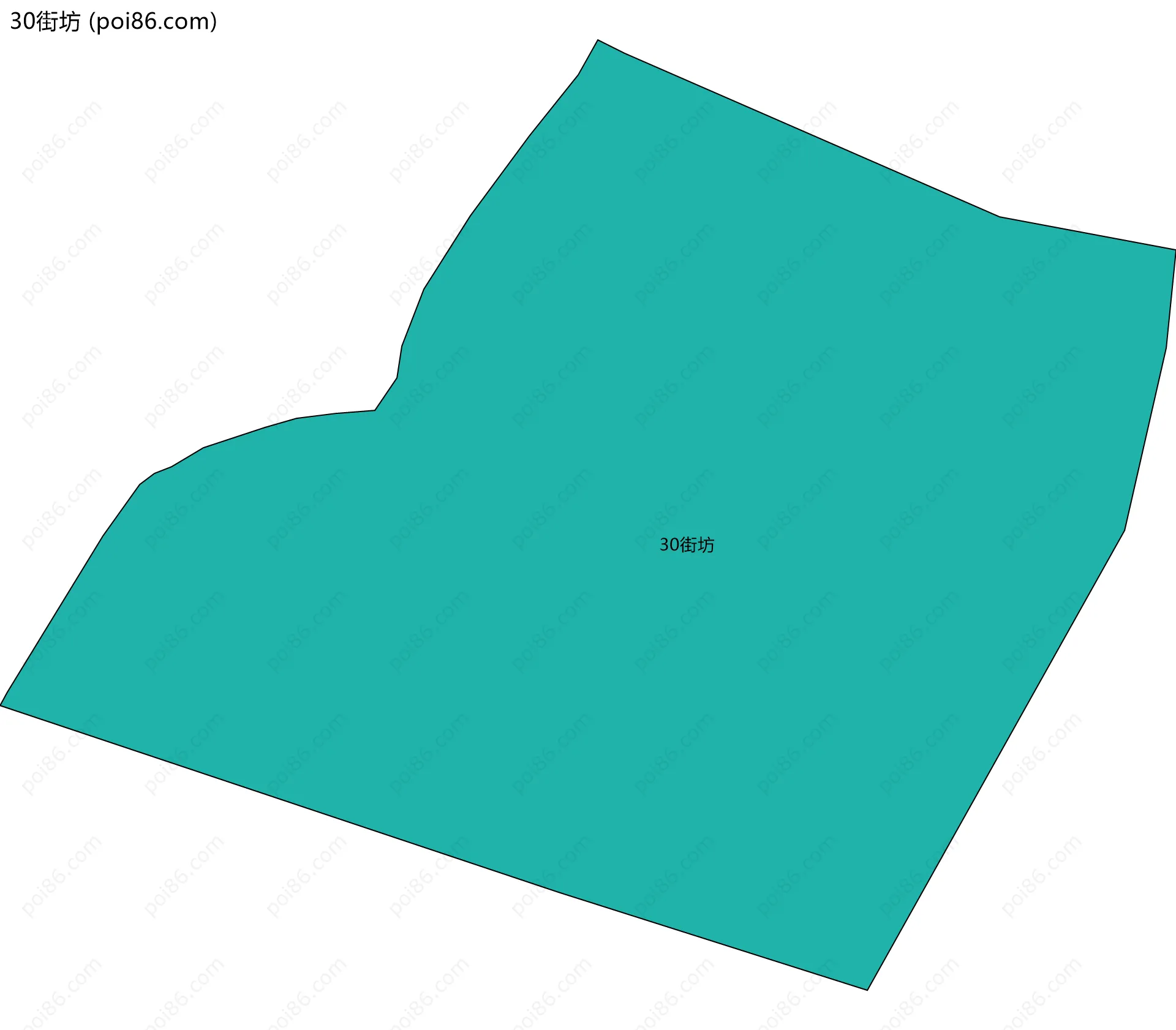 30街坊边界地图