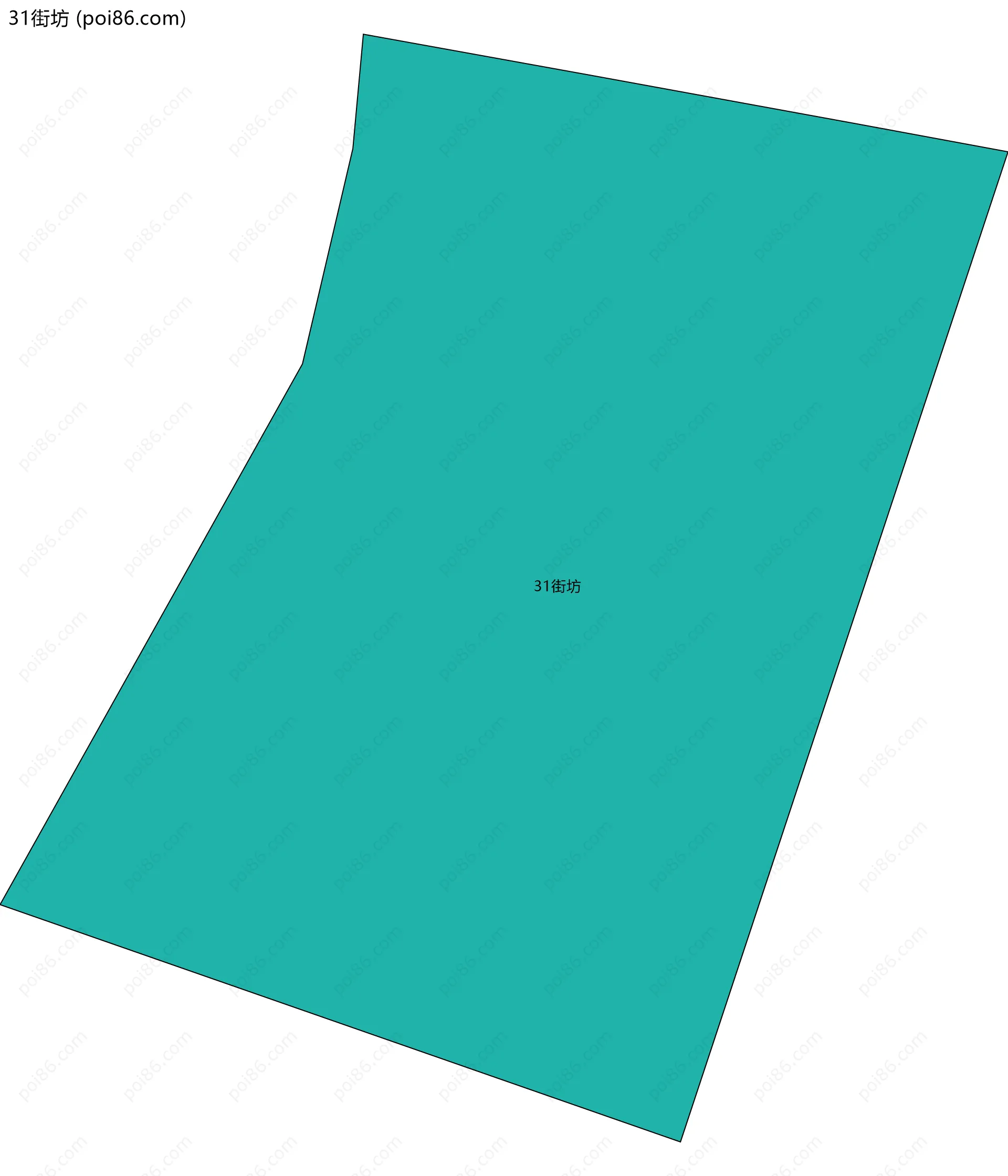 31街坊边界地图
