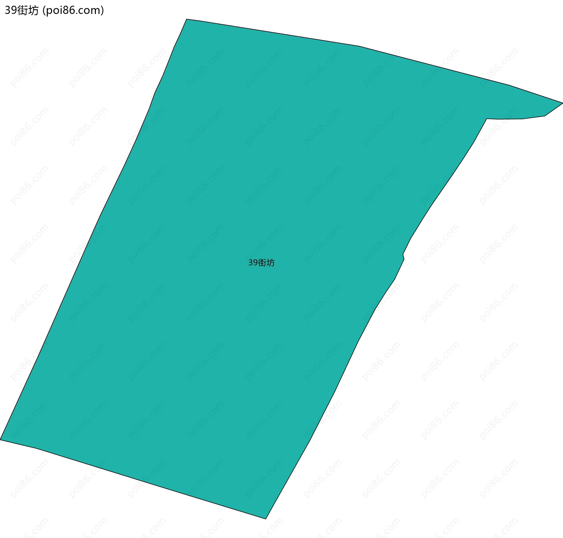 39街坊边界地图