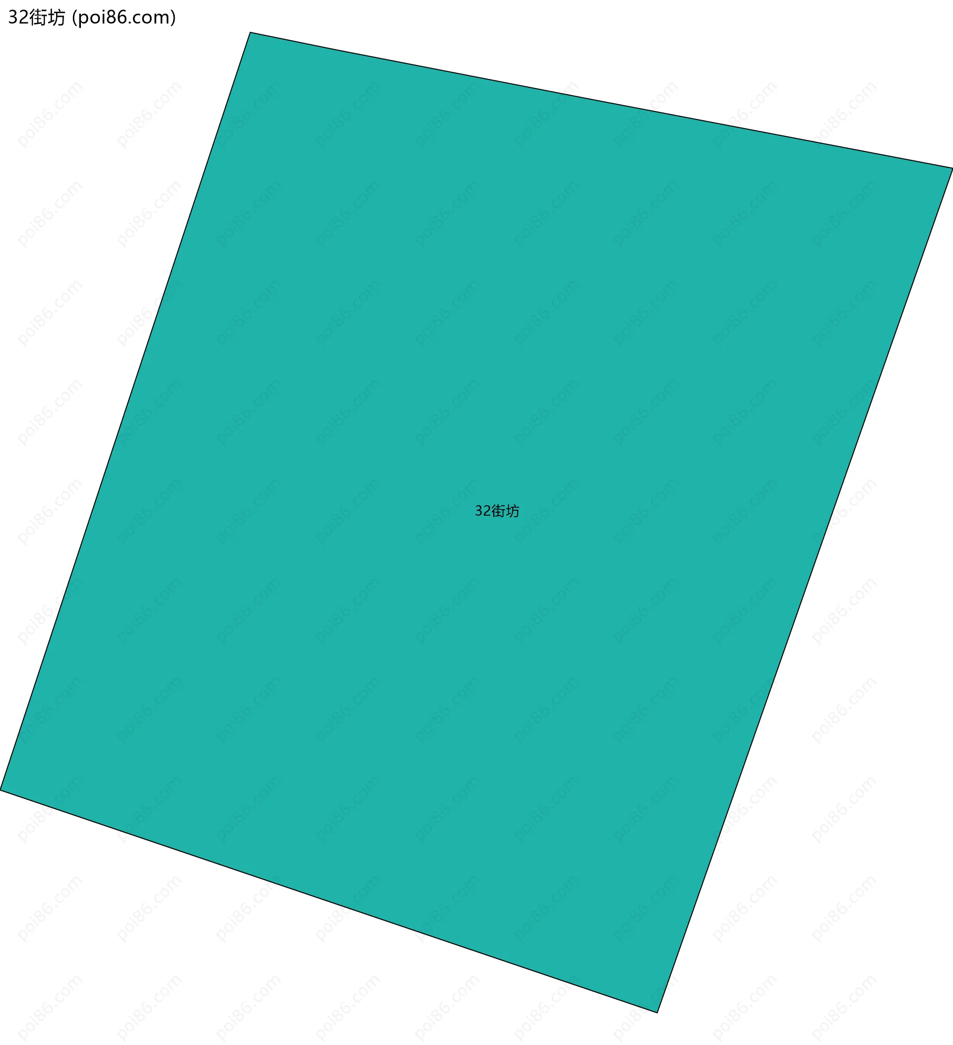32街坊边界地图
