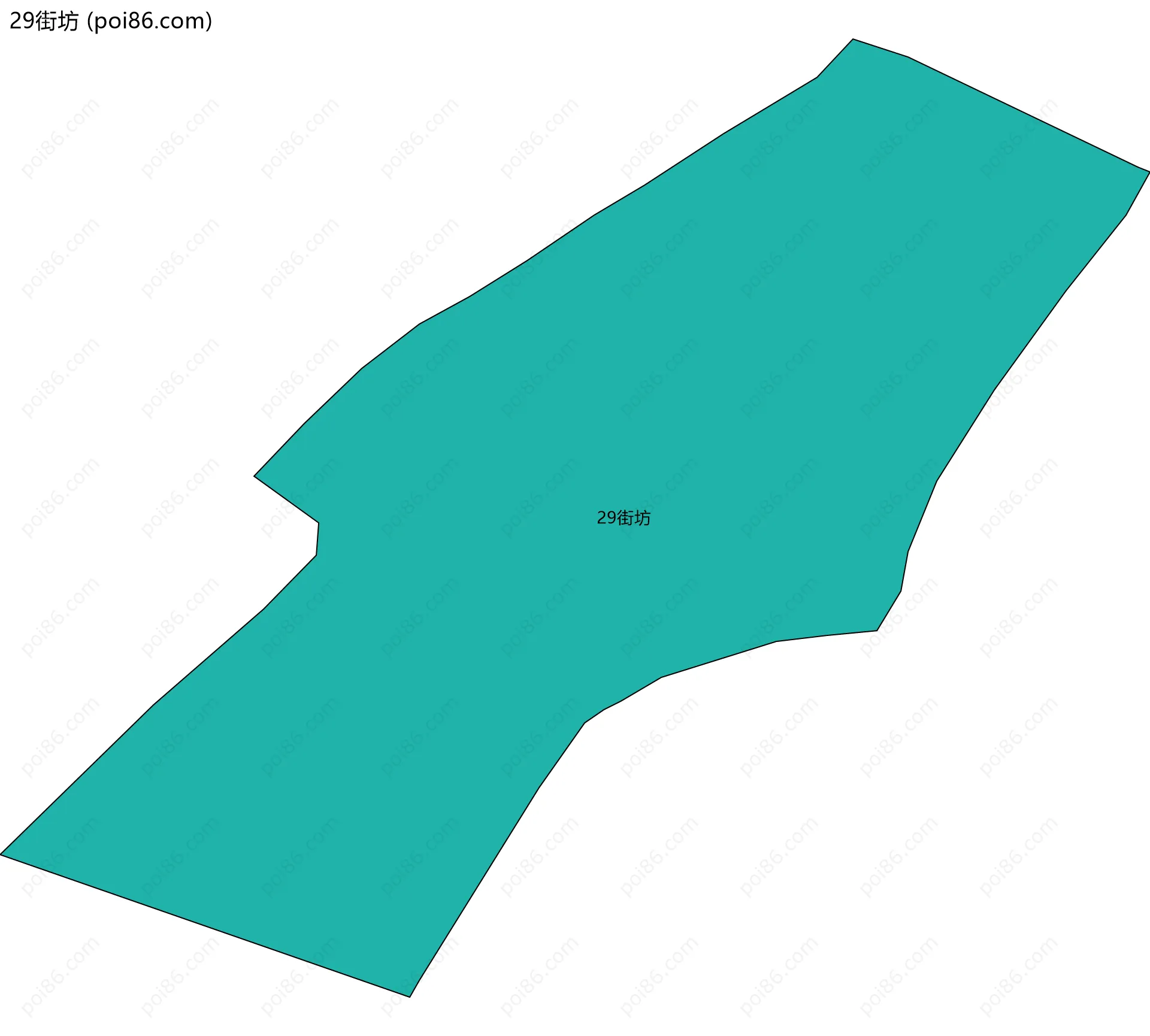 29街坊边界地图