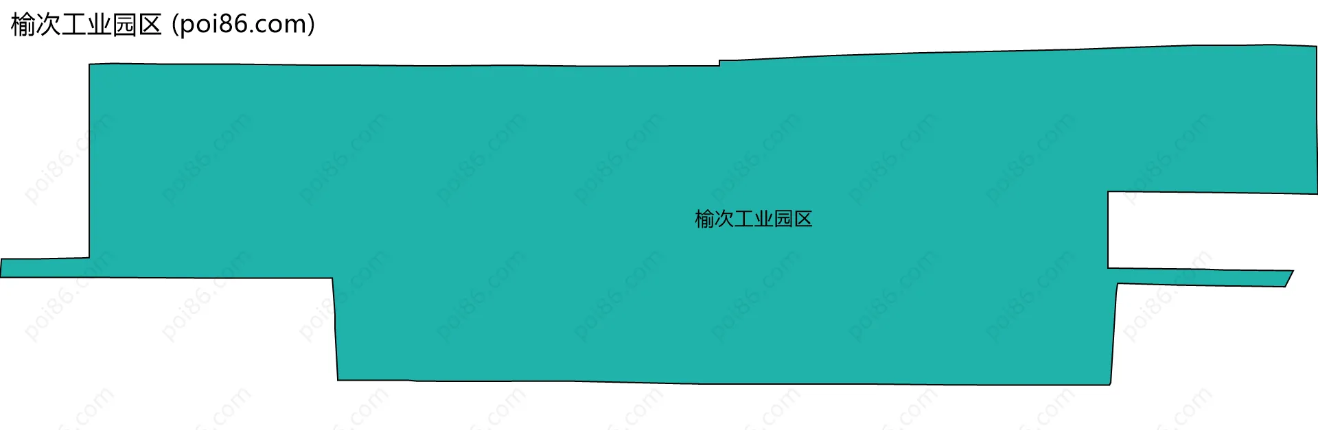 榆次工业园区边界地图