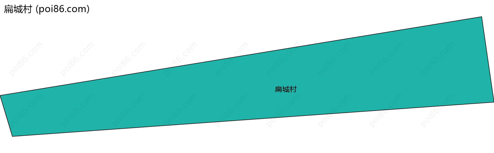 扁城村边界地图