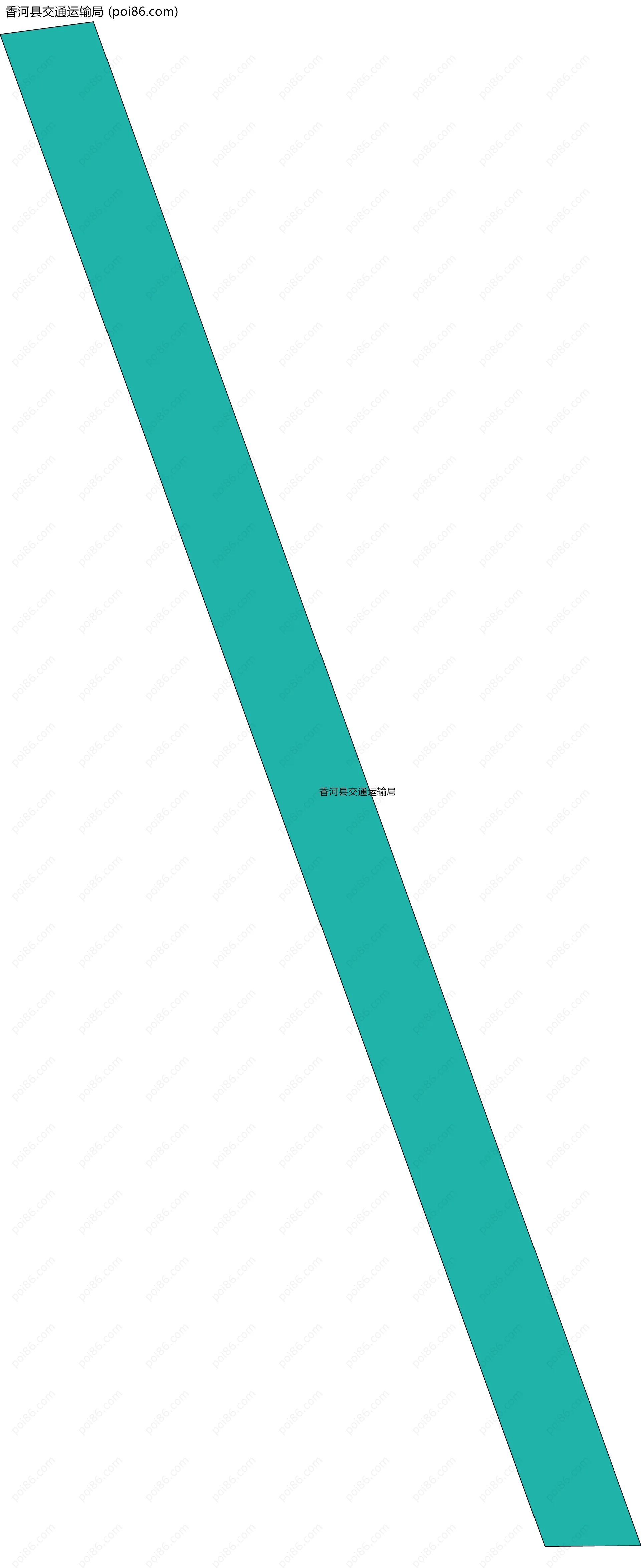 香河县交通运输局边界地图