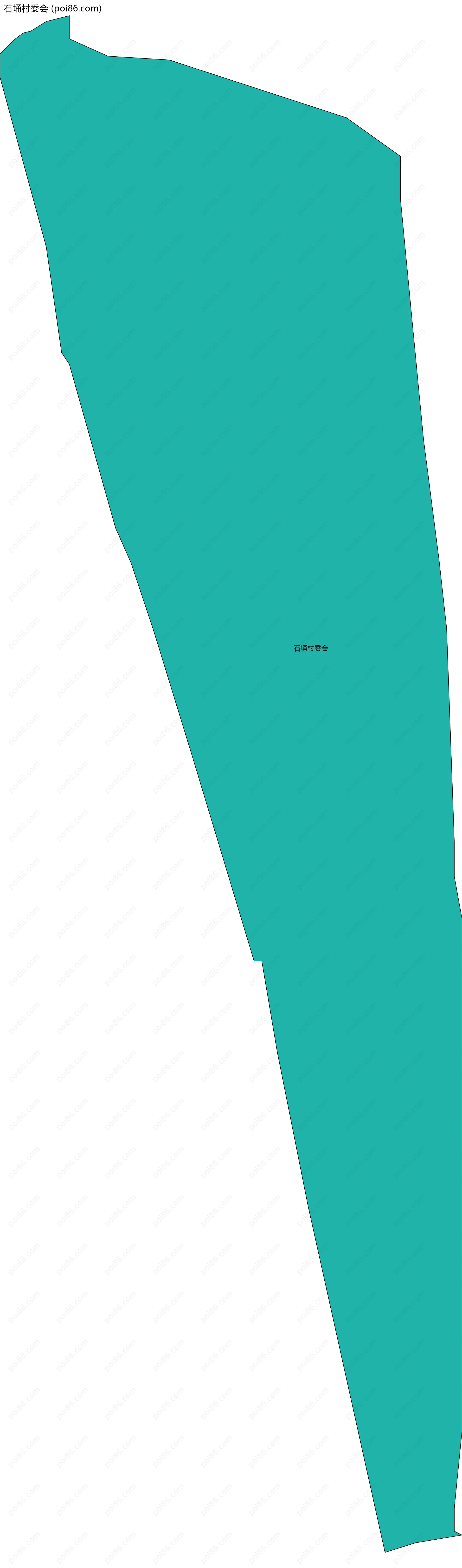 石埇村委会边界地图