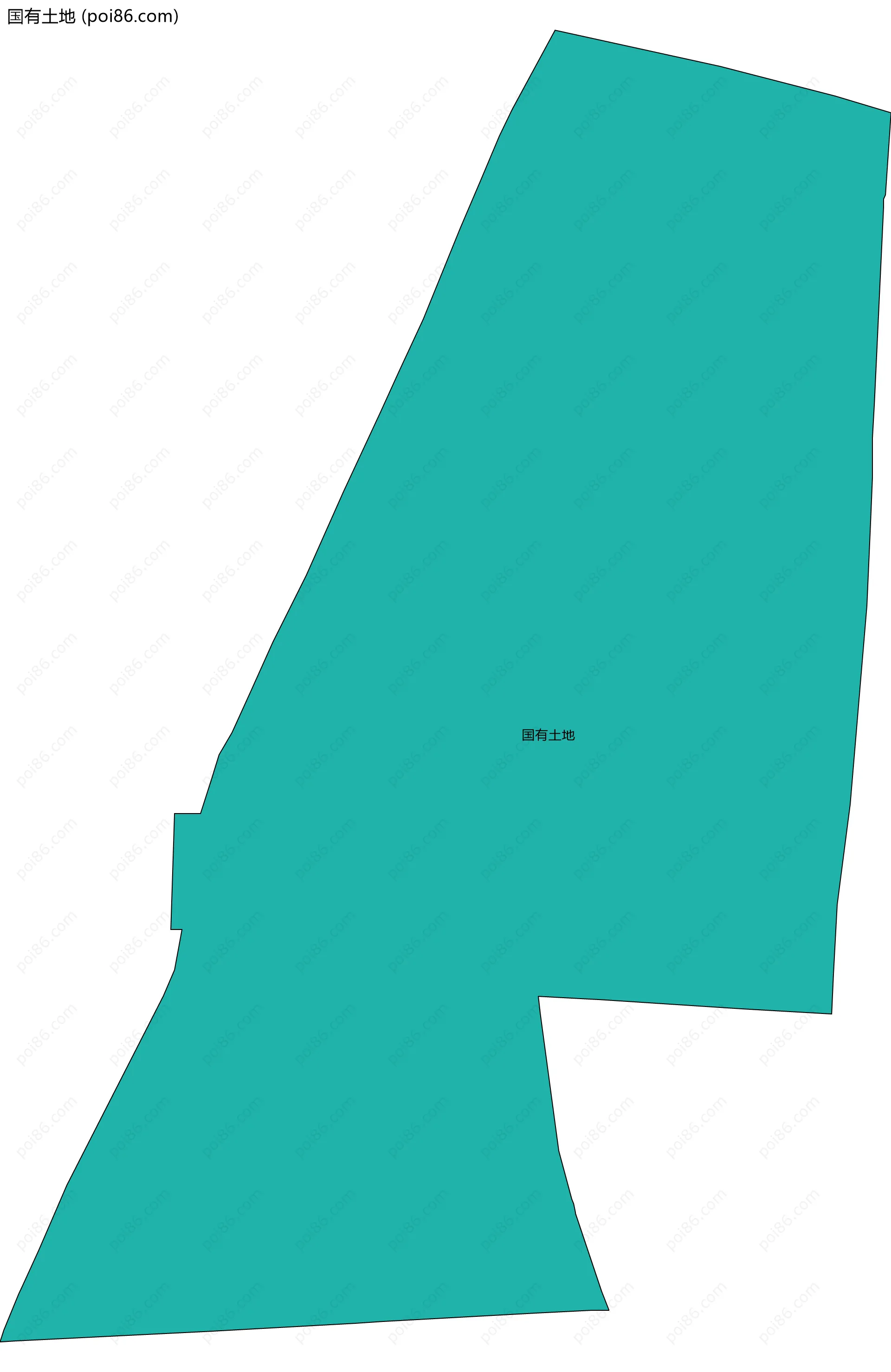 国有土地边界地图