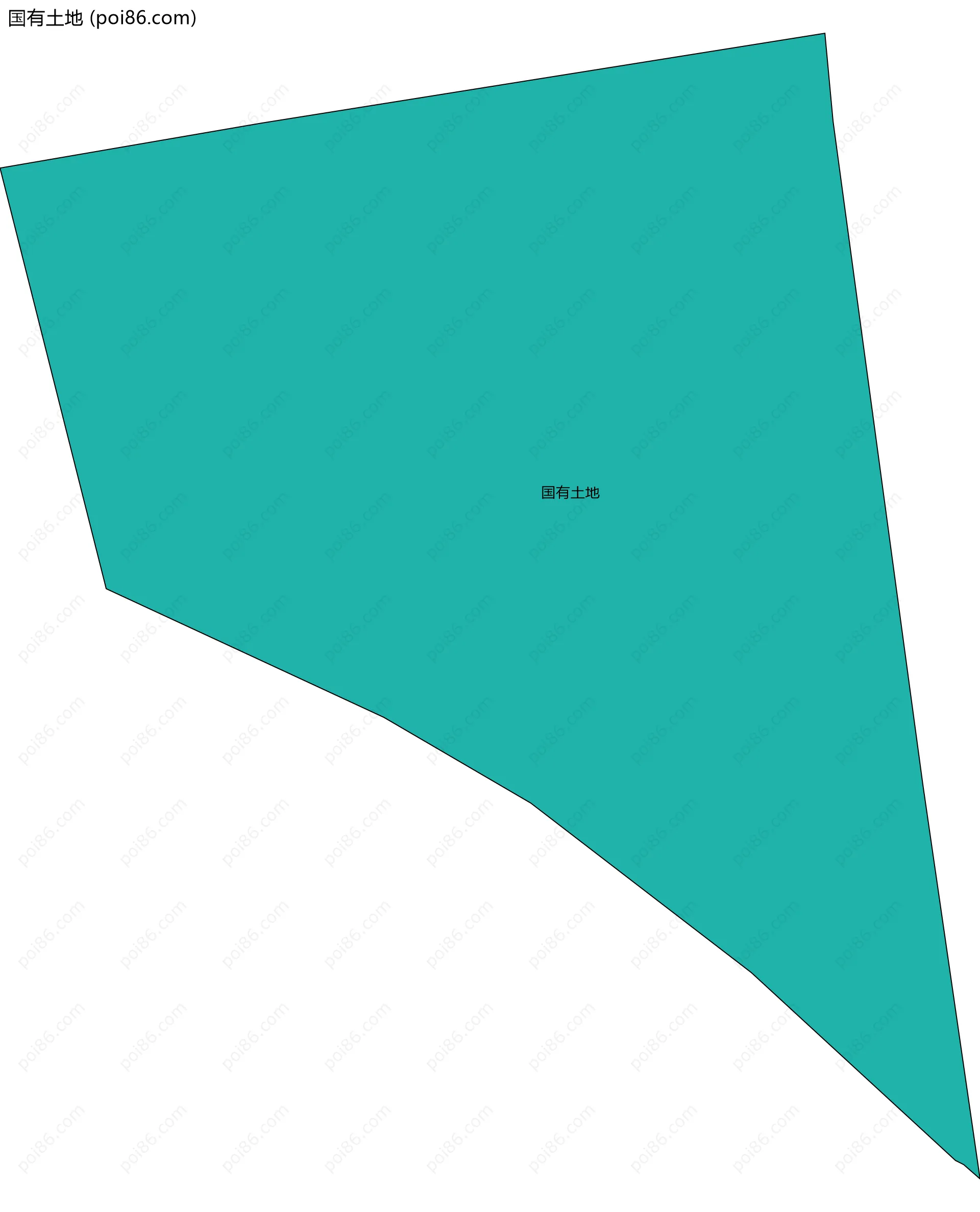 国有土地边界地图