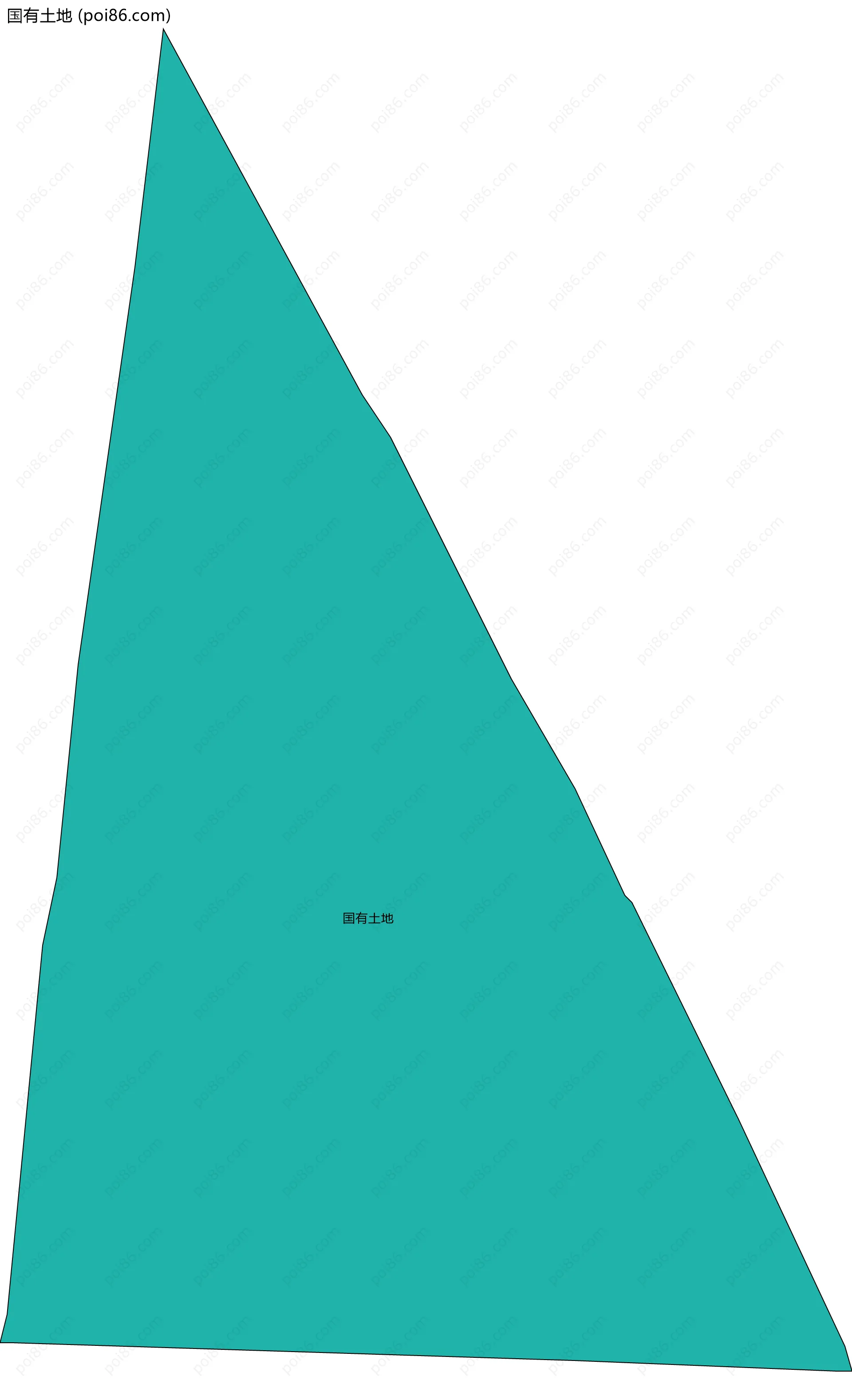 国有土地边界地图