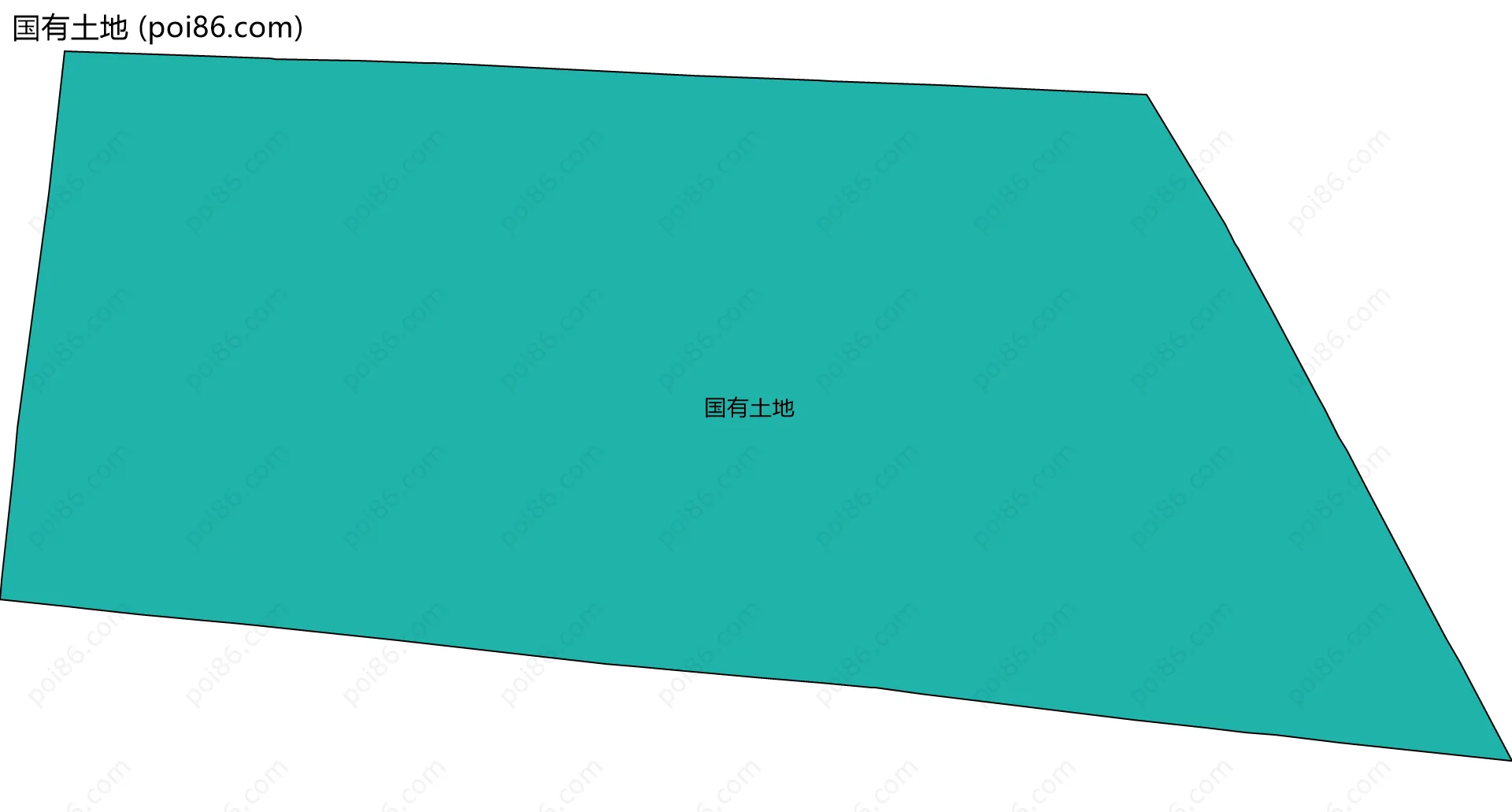 国有土地边界地图