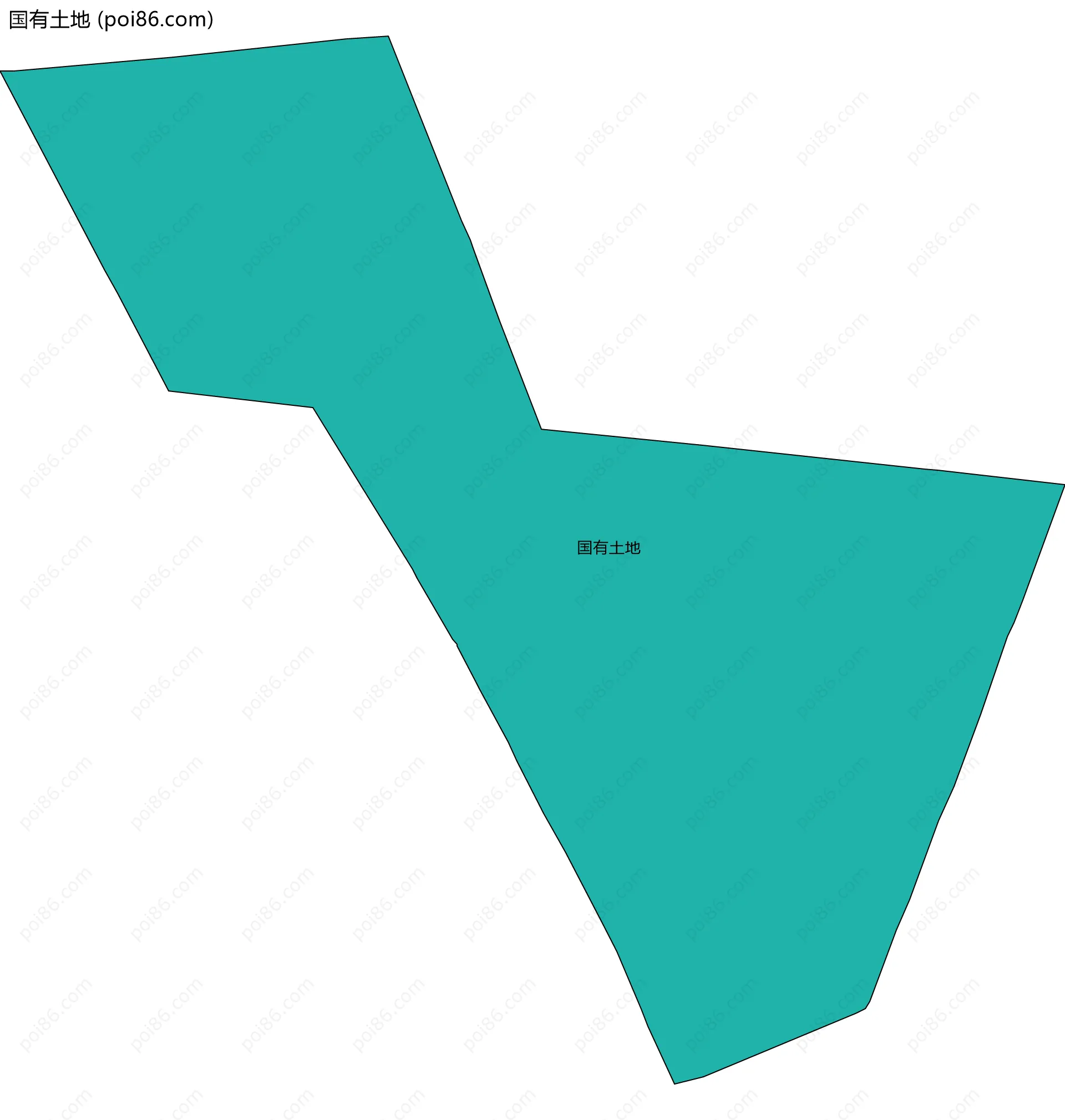 国有土地边界地图