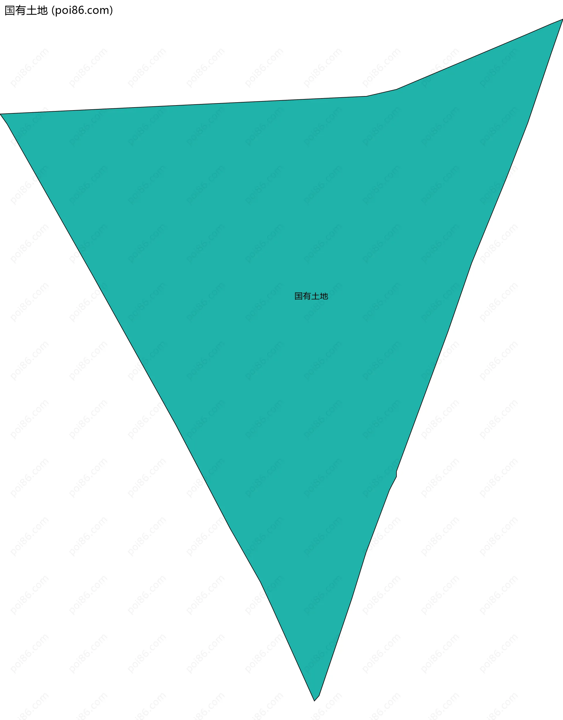 国有土地边界地图