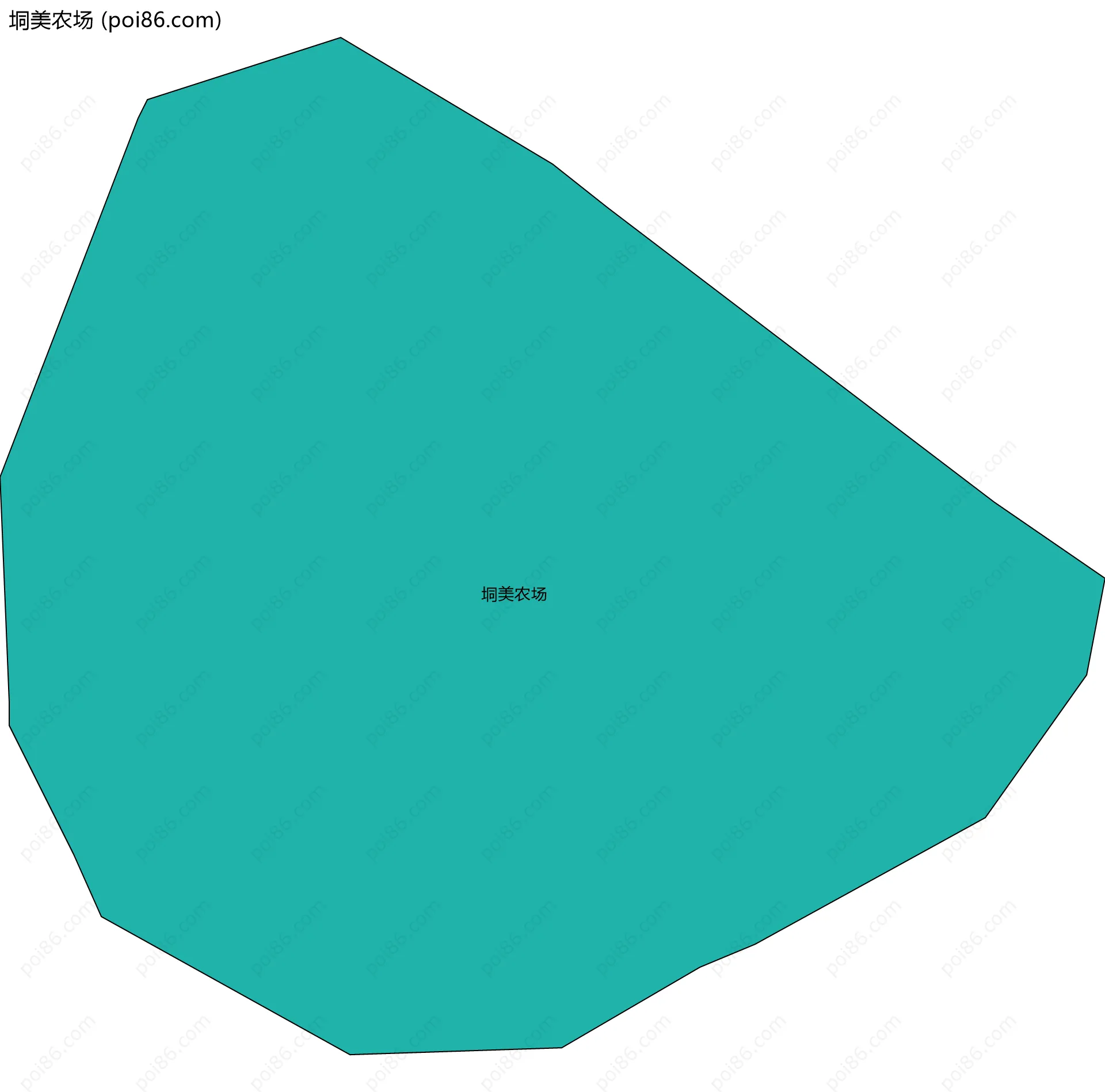 垌美农场边界地图