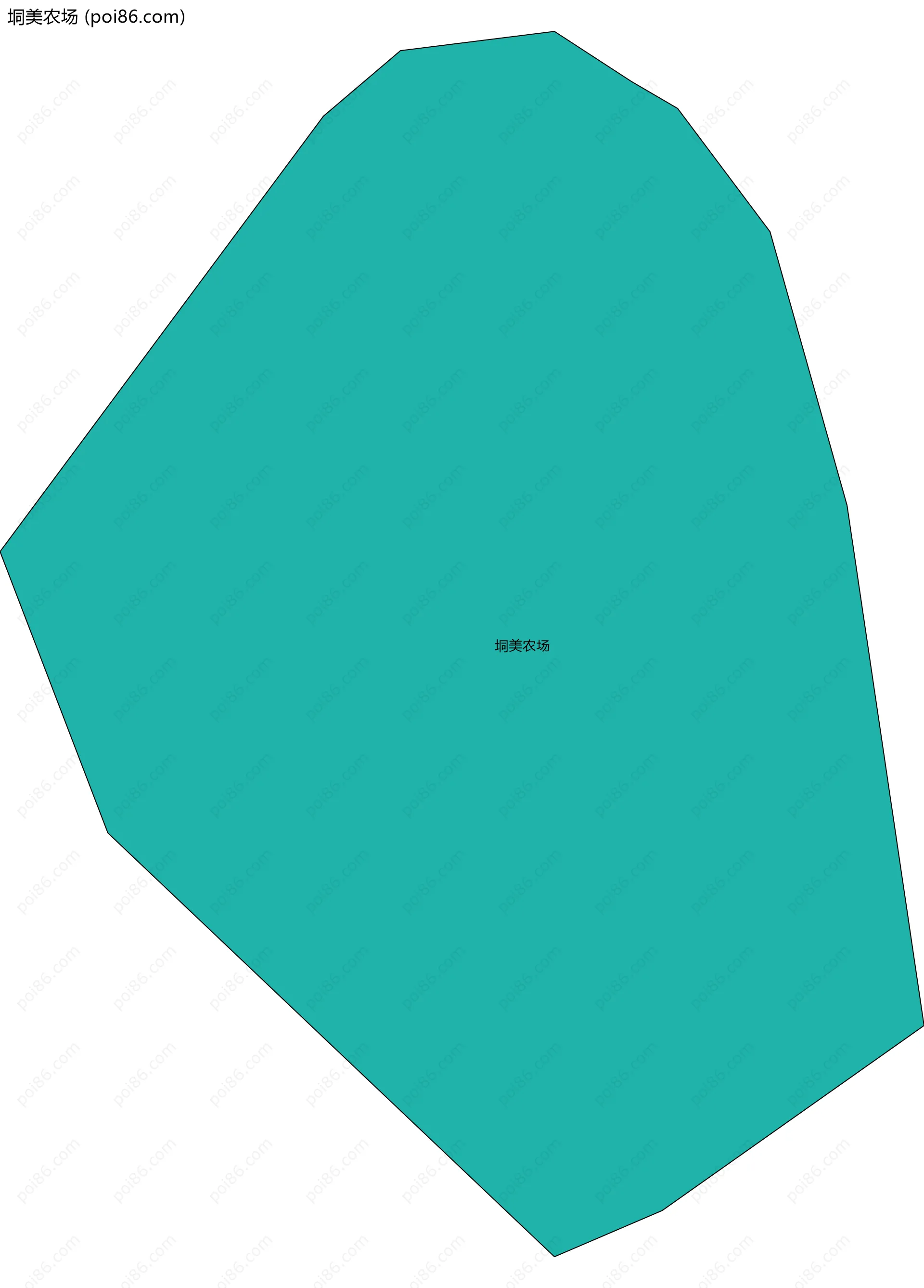 垌美农场边界地图