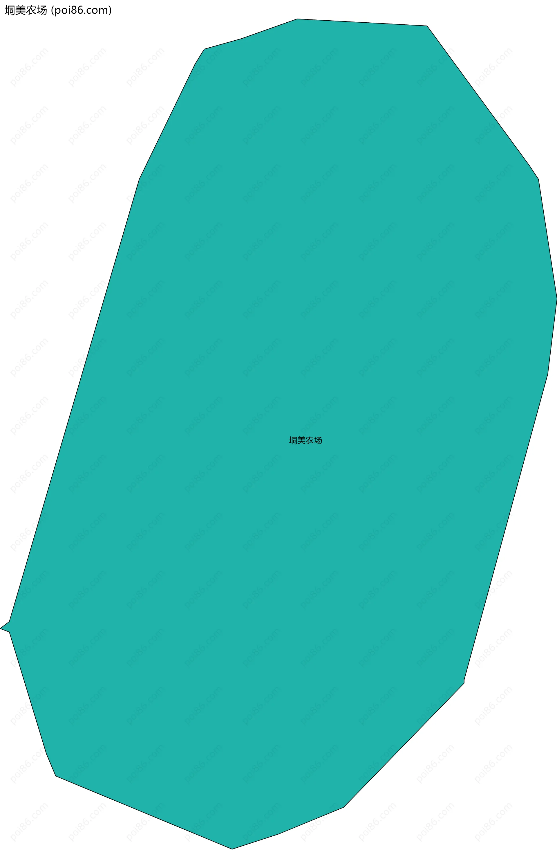 垌美农场边界地图