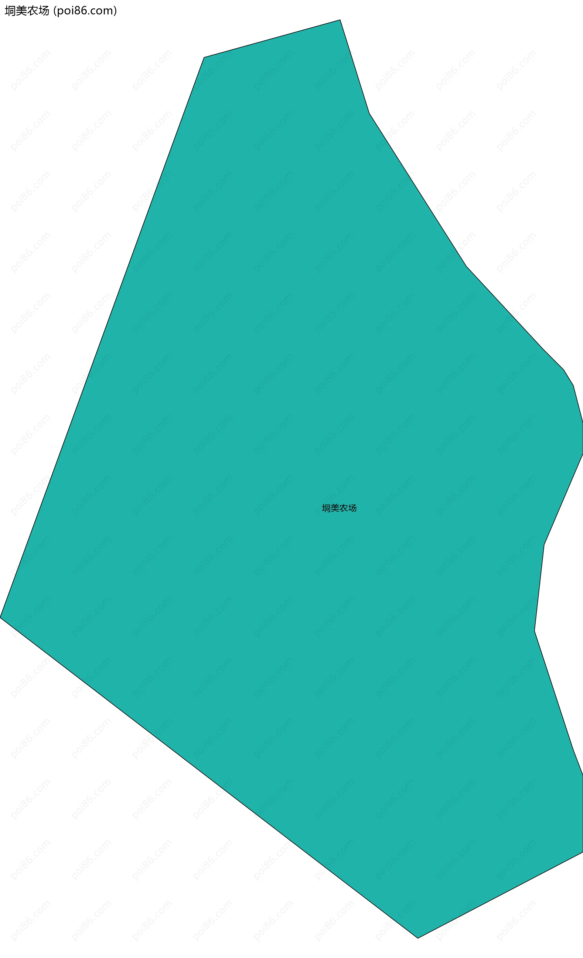 垌美农场边界地图