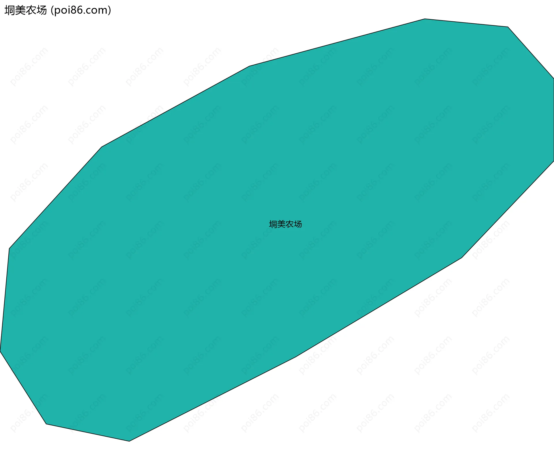 垌美农场边界地图