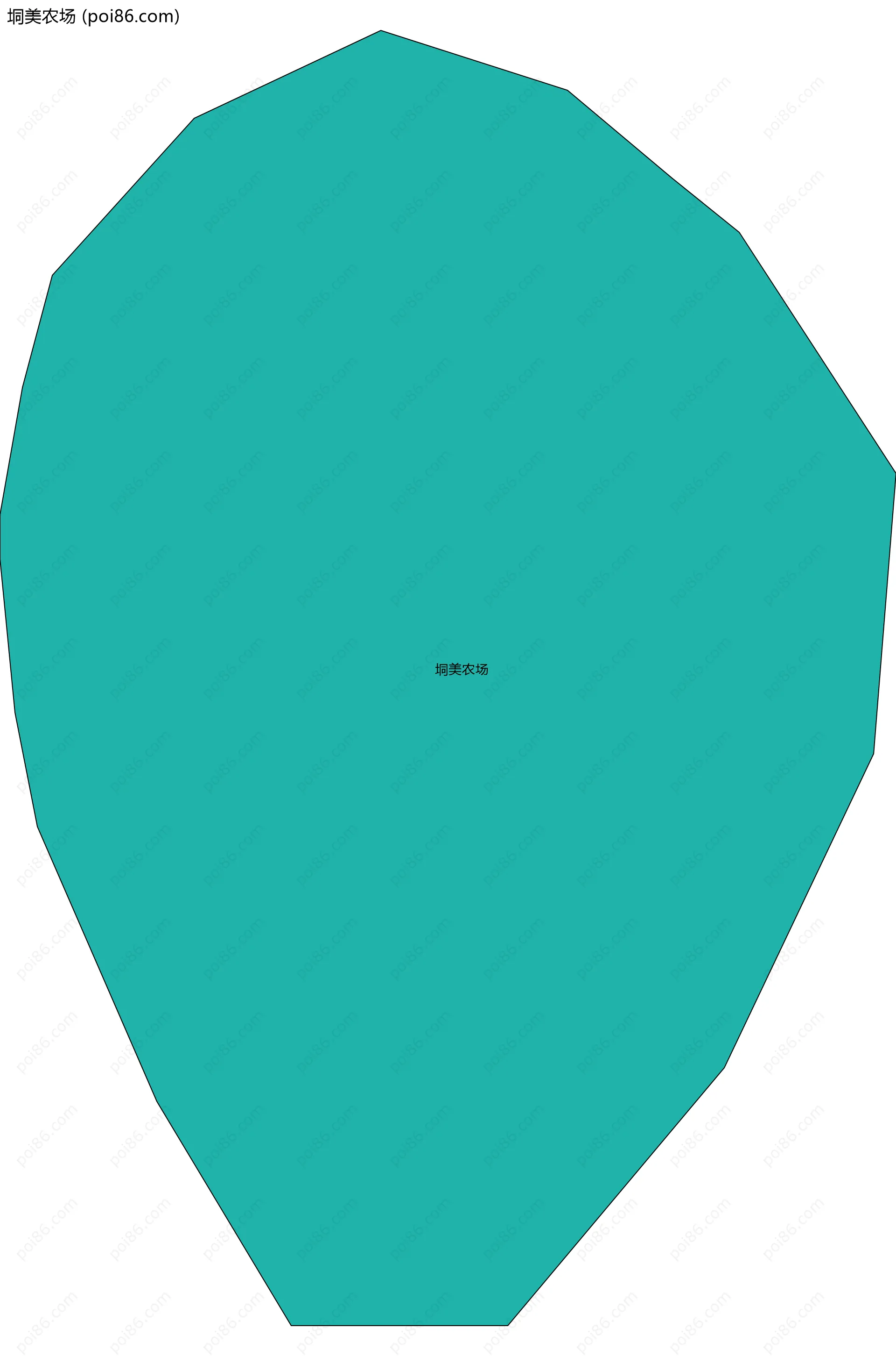 垌美农场边界地图