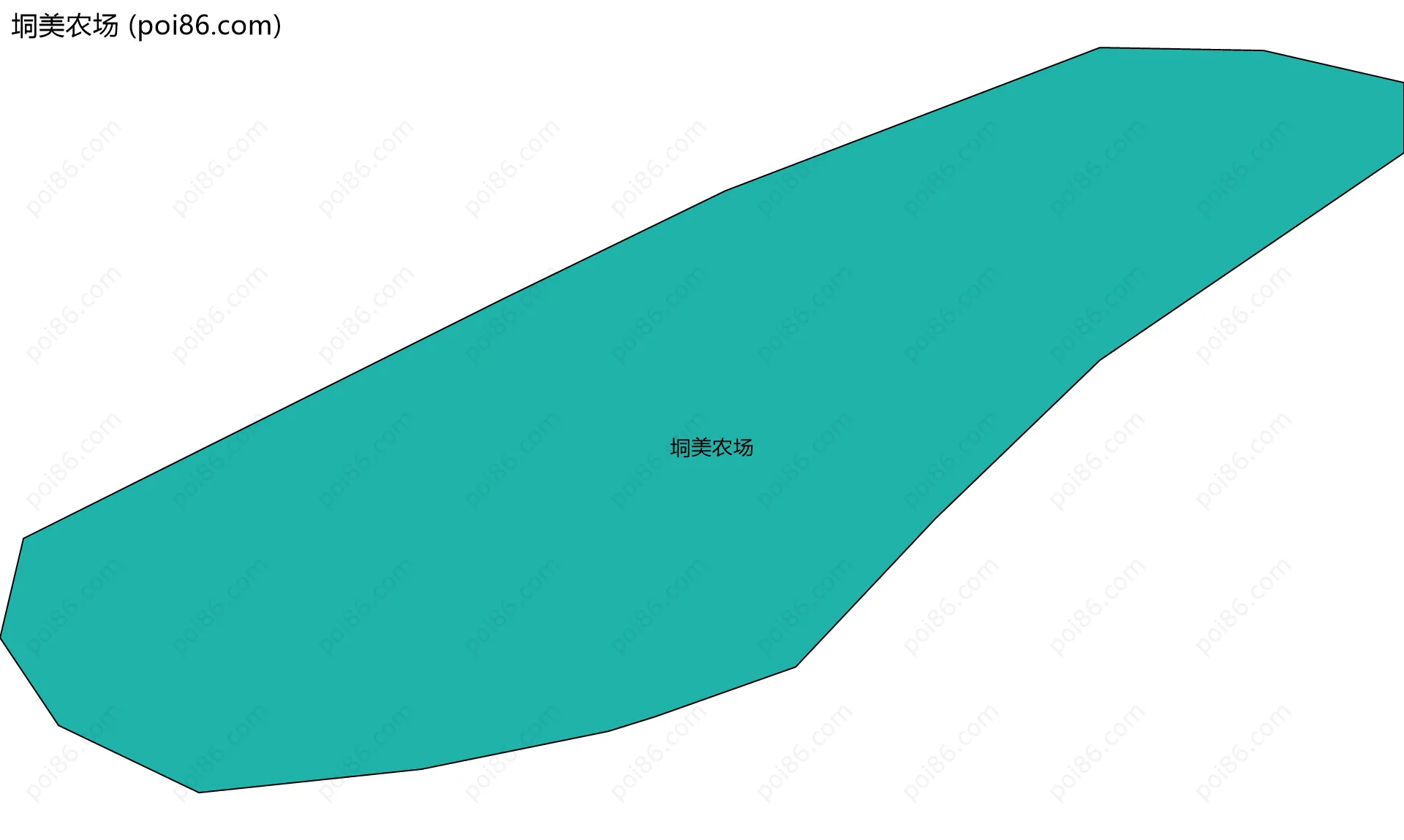 垌美农场边界地图