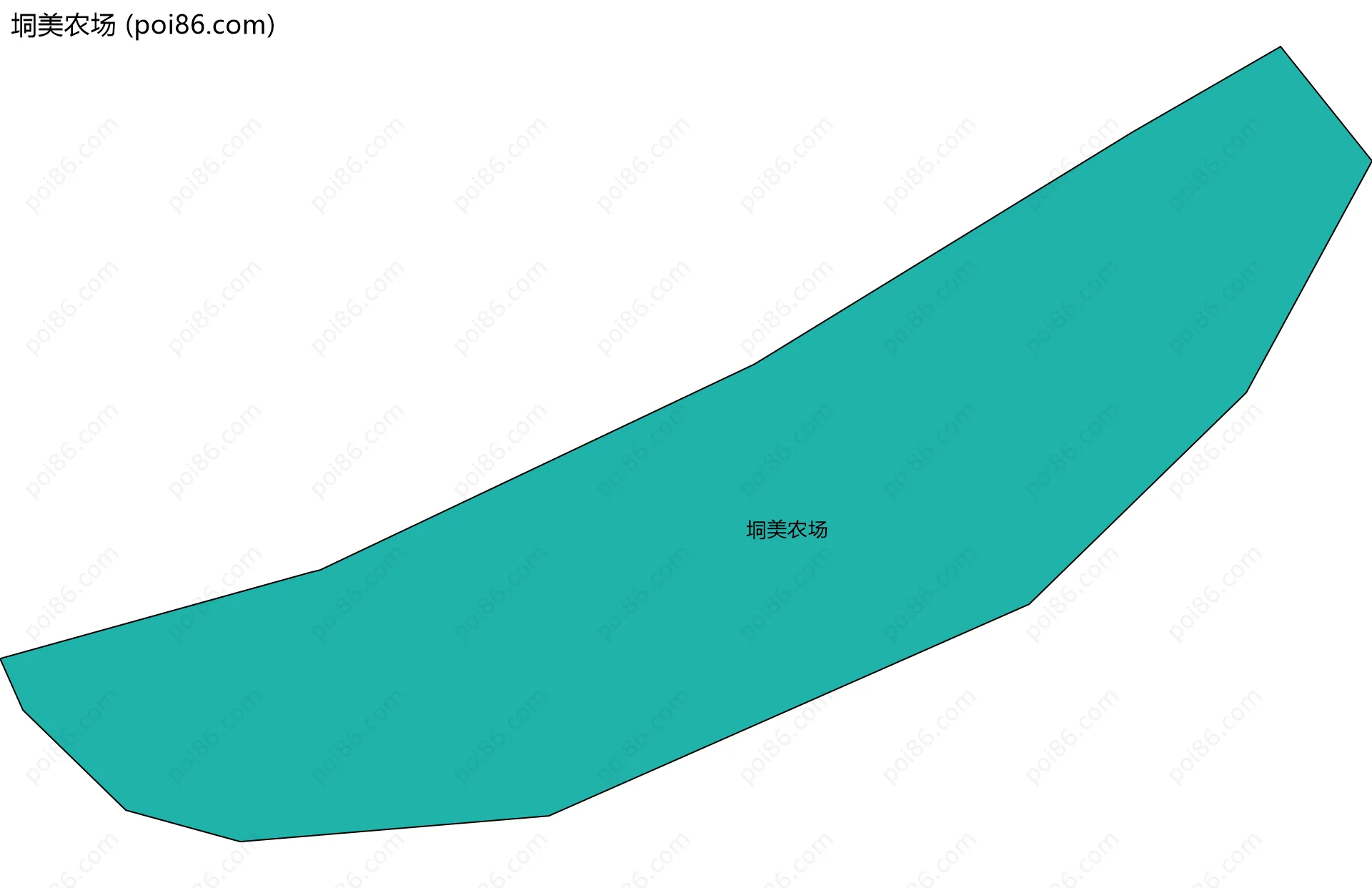 垌美农场边界地图