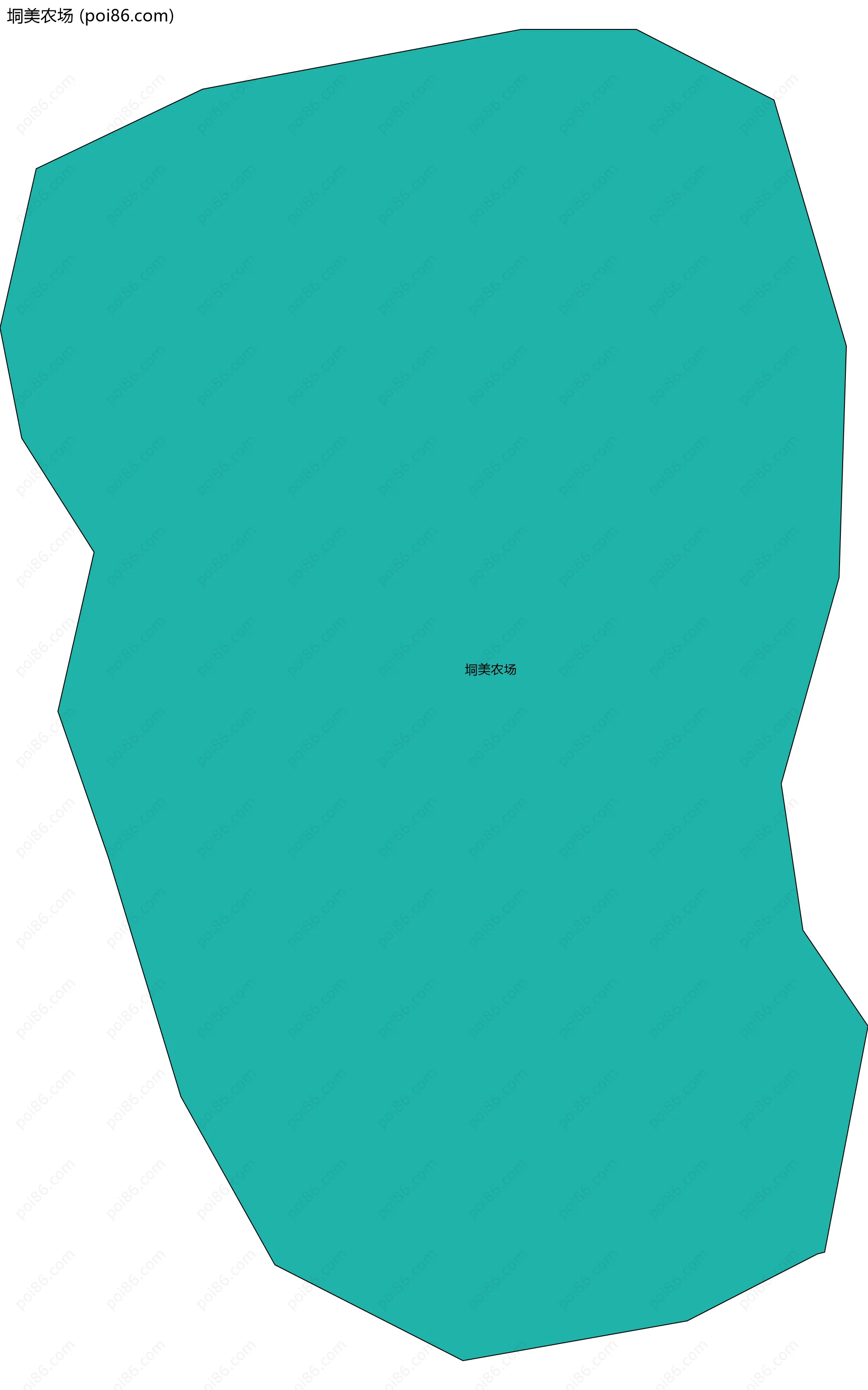 垌美农场边界地图