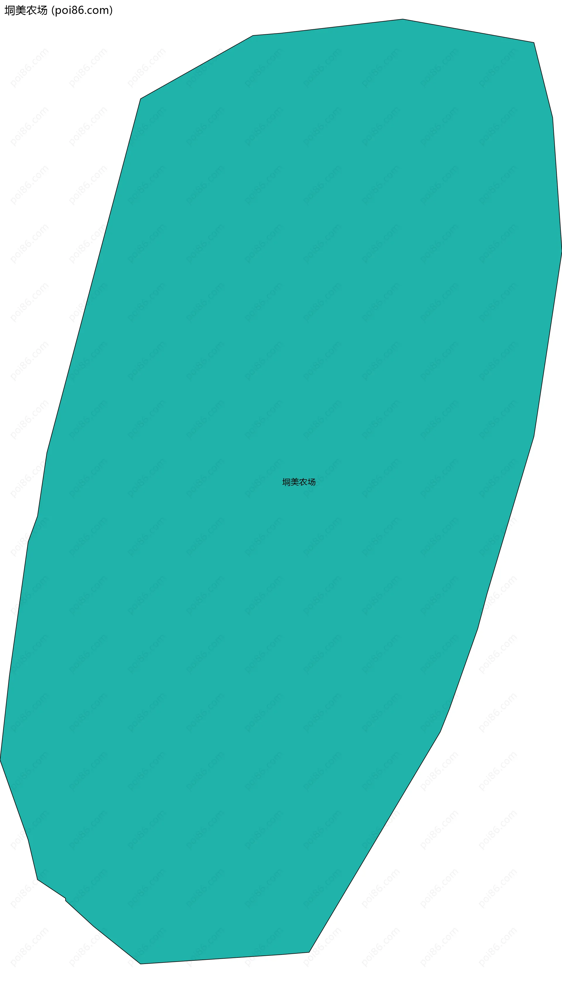 垌美农场边界地图